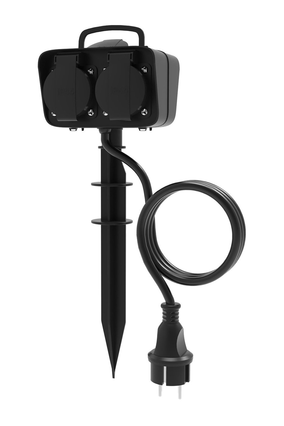 Calex Multiprise de jardin pour l'extérieur - 4 prises de courant - IP44