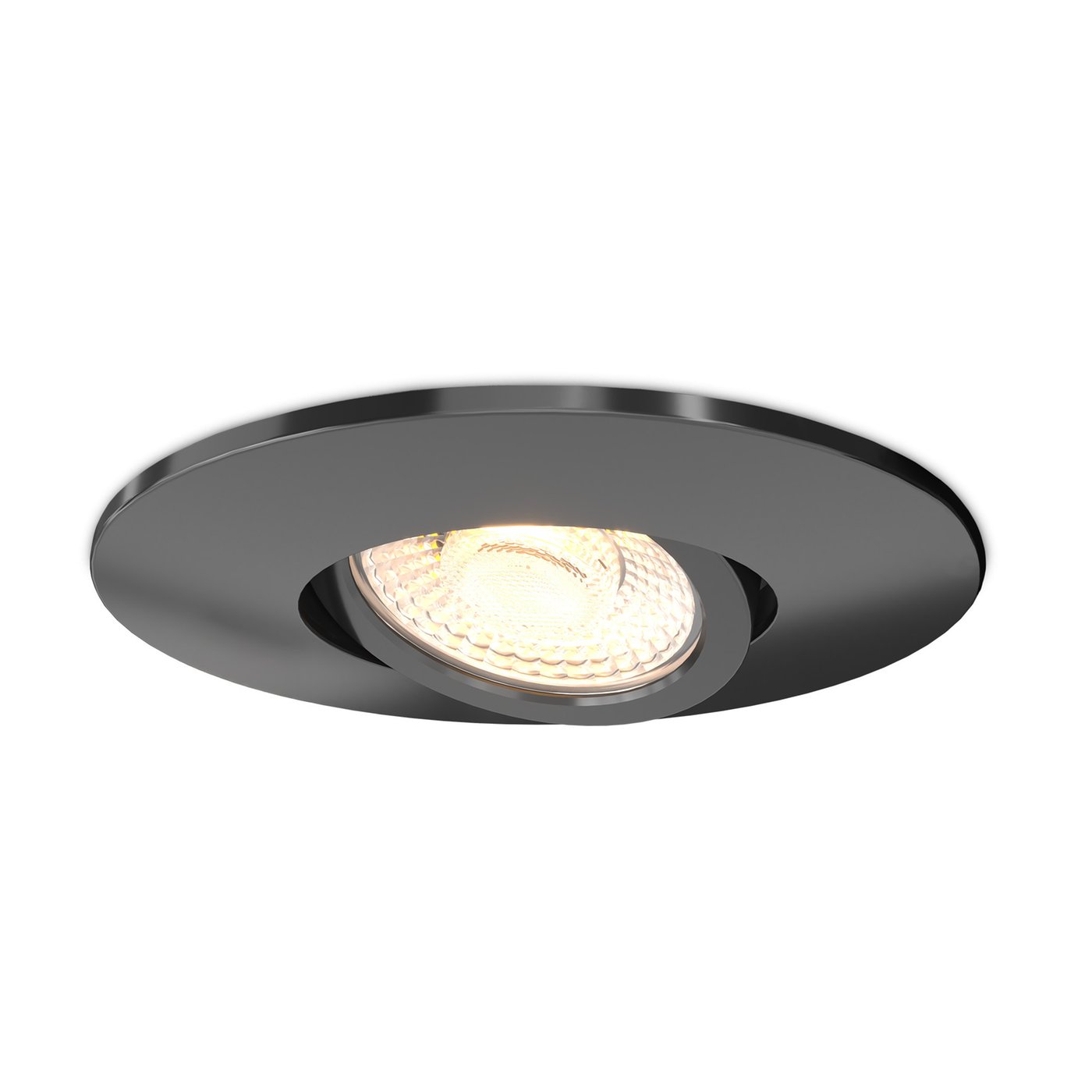 Lampy Wpuszczane w Sufit LED - Ściemniane - IP65 - 6W - CCT - Czarny - Ø98 mm - 5 lat gwarancji - Do łazienki