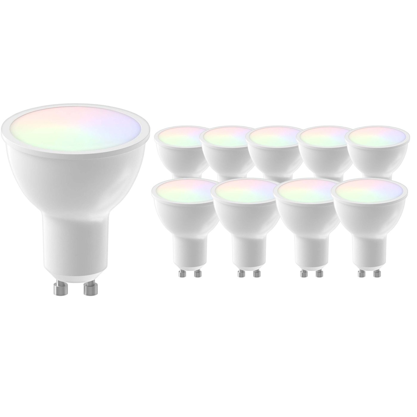 Calex Smart RGB+CCT GU10 LED-spot dimbar – 5W – 10-pack