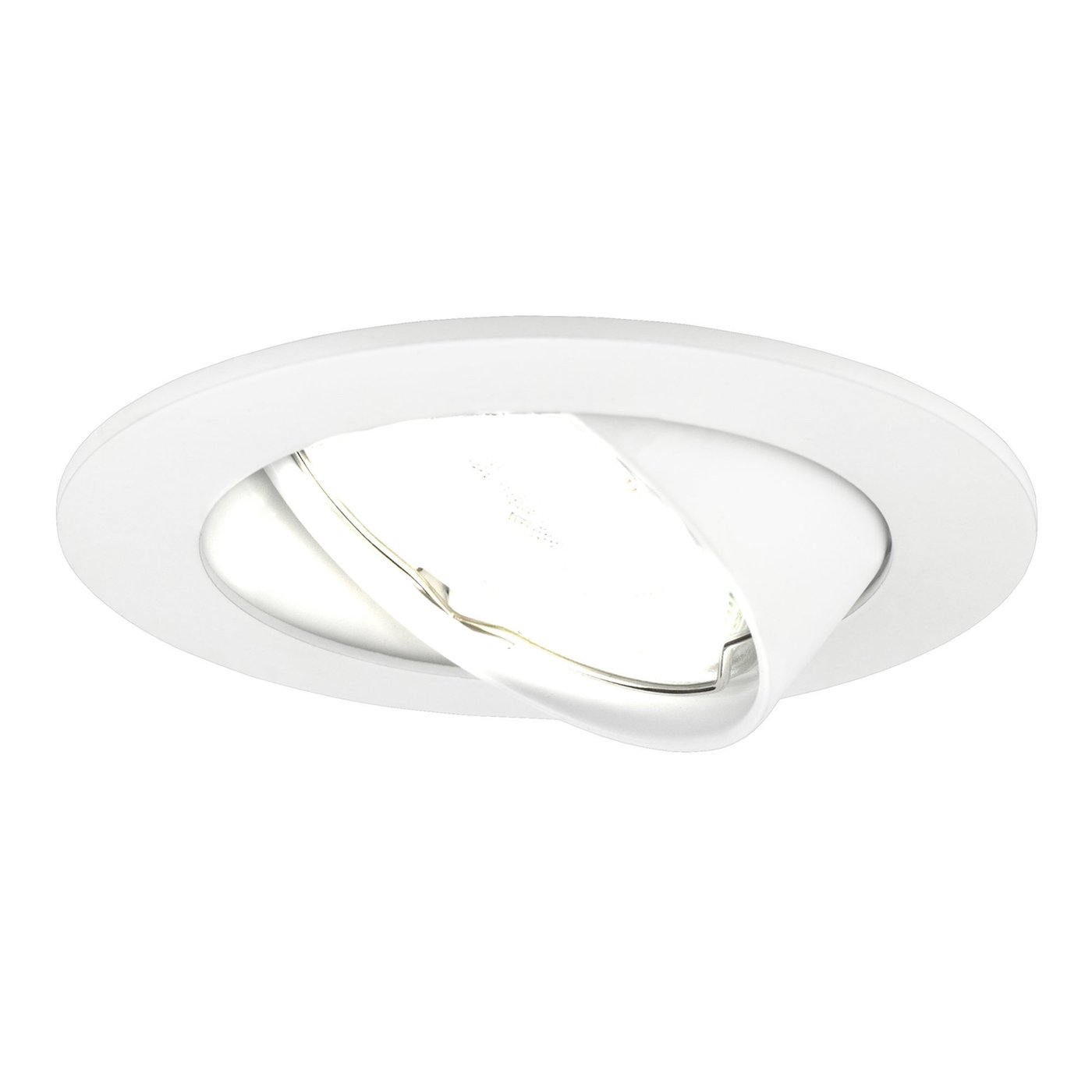 Dæmpbar LED-indbygningsspot hvid – Amsterdam – 3W – 6500K – Ø82 mm