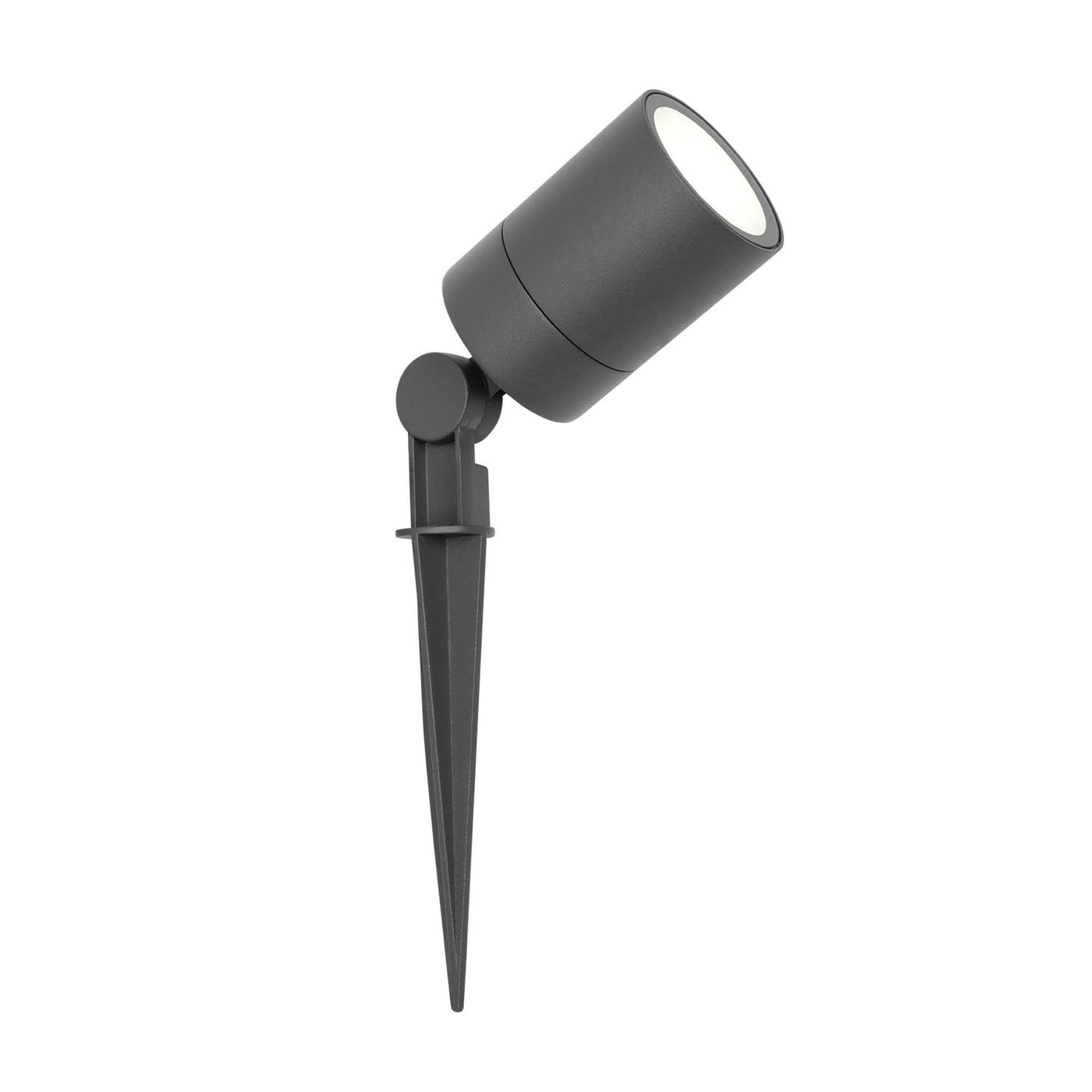Zewnętrzny Reflektor Ogrodowy LED - Antracyt - IP65 - 3W - 6500K - Kabel zasilający 1 metr