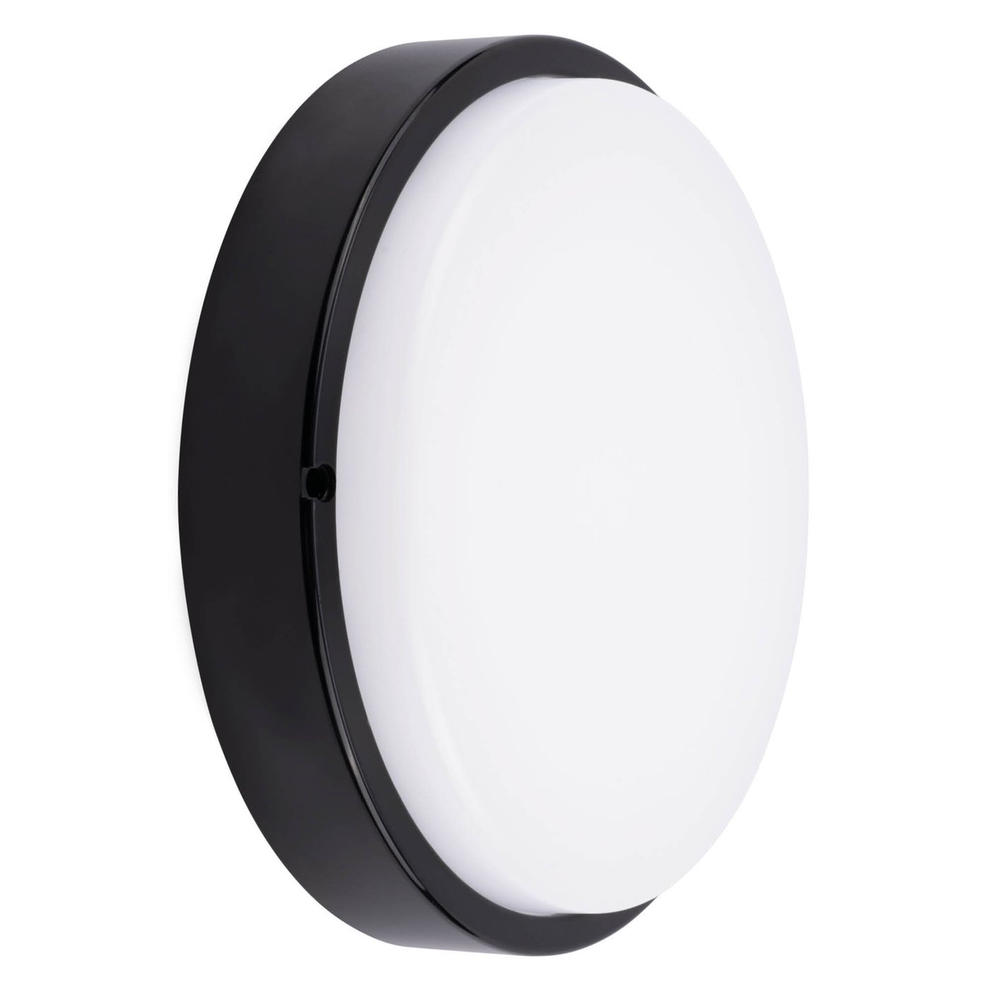 LED Bulkhead Ø28 CM - Deckenleuchte - 20W - CCT - 2000 Lumen - Schwarz - IP65 Wasserdicht - 5 Jahre Garantie
