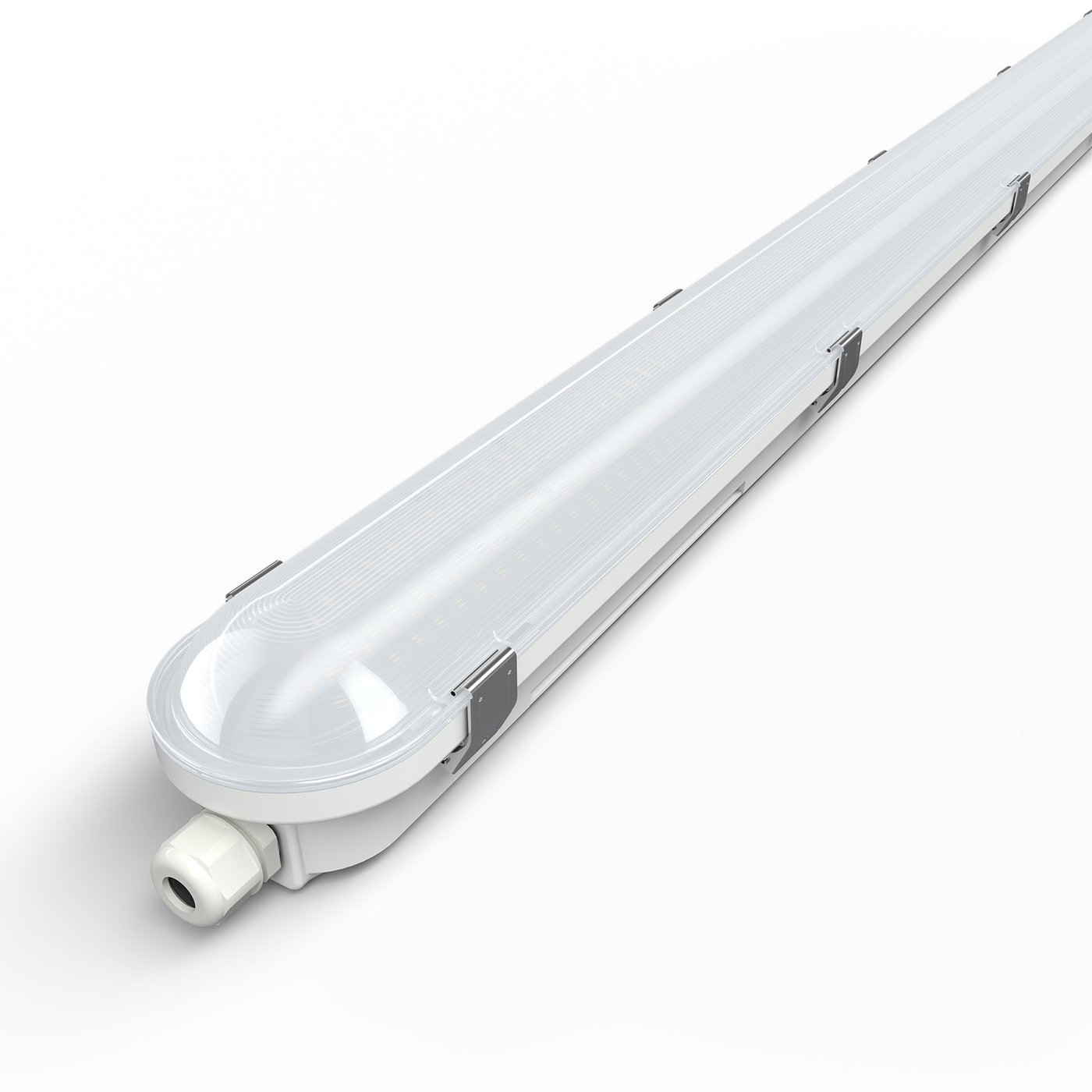 LED Feuchtraumleuchte 150cm - 3CCT (4000K / 5000K / 6500K) - IP66 - Powerswitch (50W / 42W / 35W / 28W) - 150 lm/W - Ledvion Driver - 5 Jahre Garantie