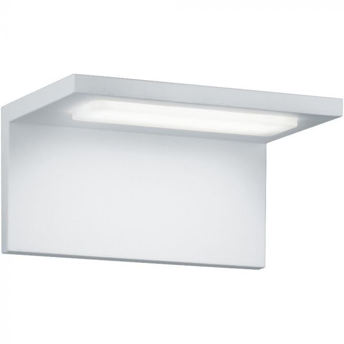 Applique da Esterno LED - 3000K - 6W - IP54 - Trave - Bianco
