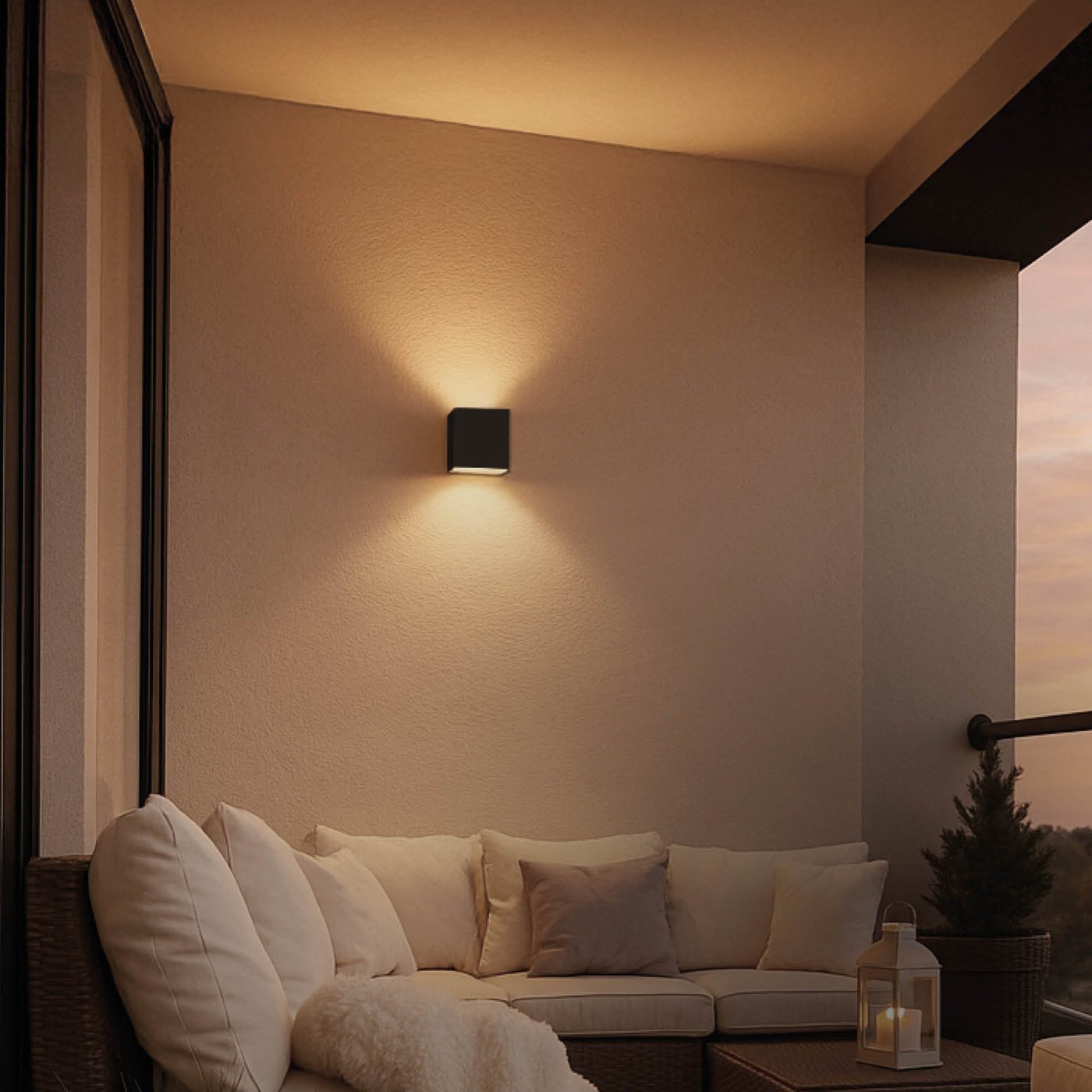 LED Wandleuchte USB Aufladbar mit Sensor