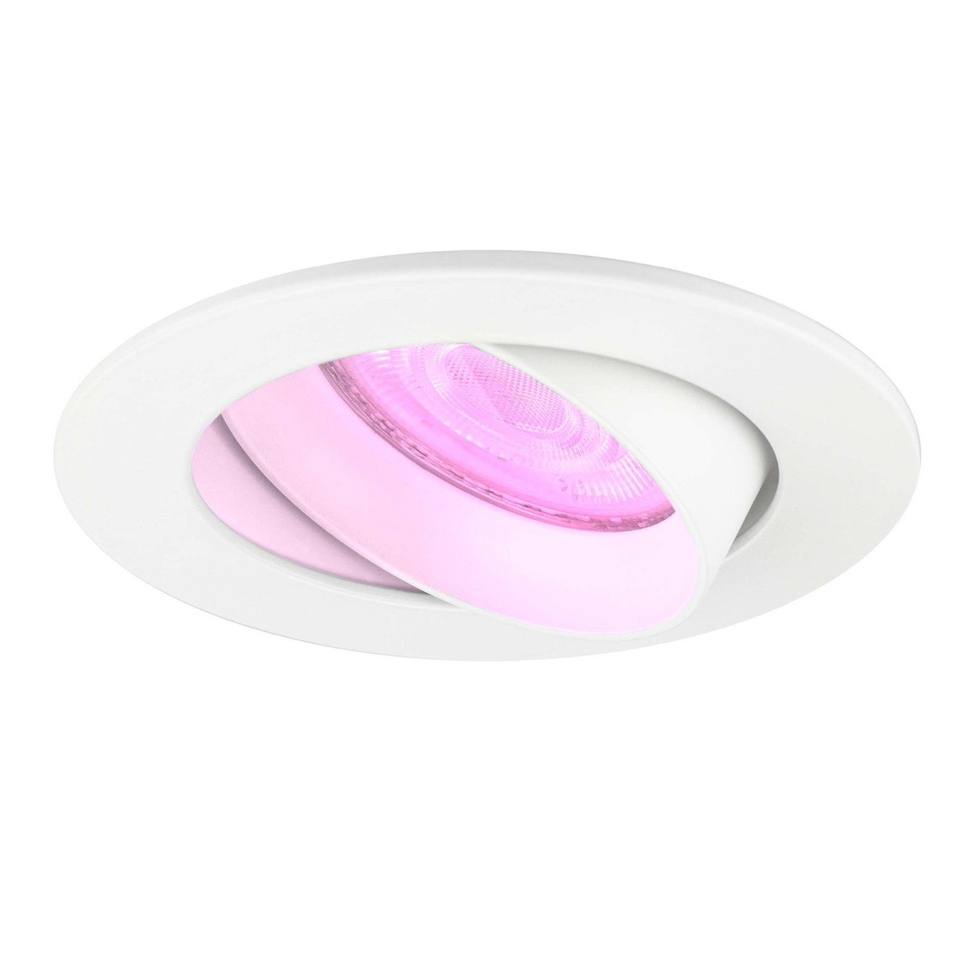 Lampy Wpuszczane w Sufit - inteligentne oświetlenie - Rio - ściemniane - RGBWW - Biała