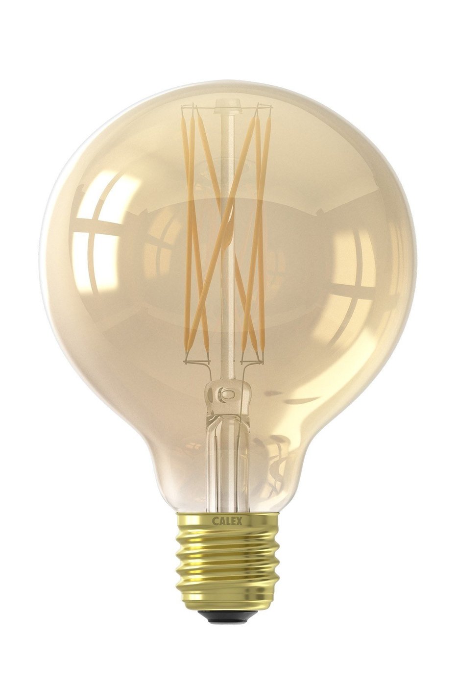 Calex Ampoule LED Filament Chaude - E27 - 4.5W - 470 Lumens - Or - Lampe Vintage