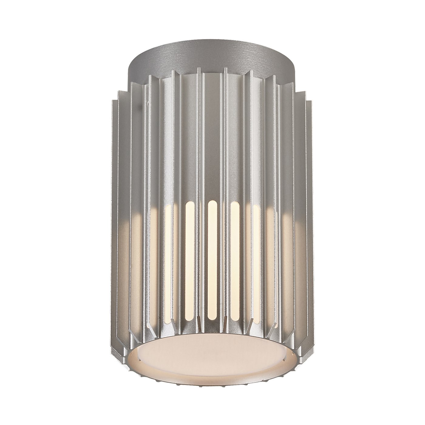 Plafoniera da Soffitto Alluminio - Attacco E27 - IP54 - Aludra - 10 anni di garanzia