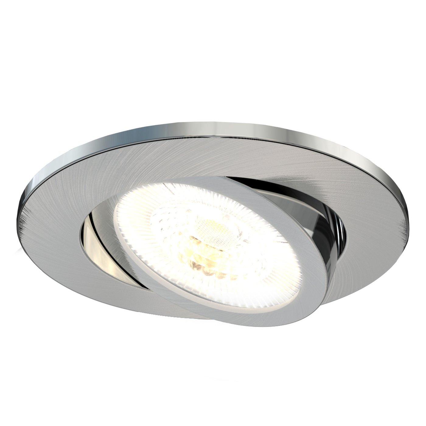 Lampy wpuszczane w sufit LED - ściemniane - IP65 - 7W - CCT - Stal Nierdzewna - ø90mm - 5 lat gwarancji - Do łazienki