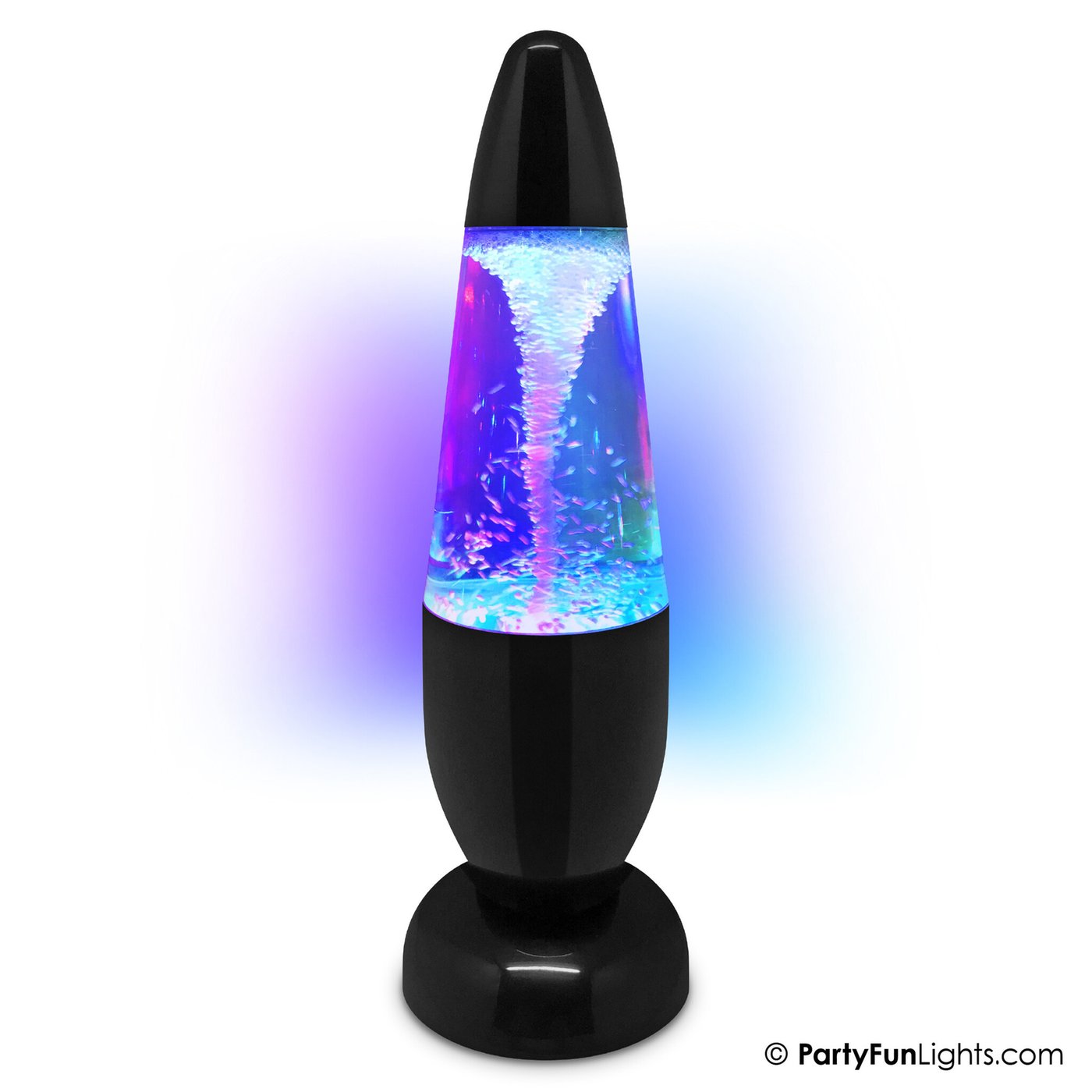 Lampa brokatowa LED Tornado - USB