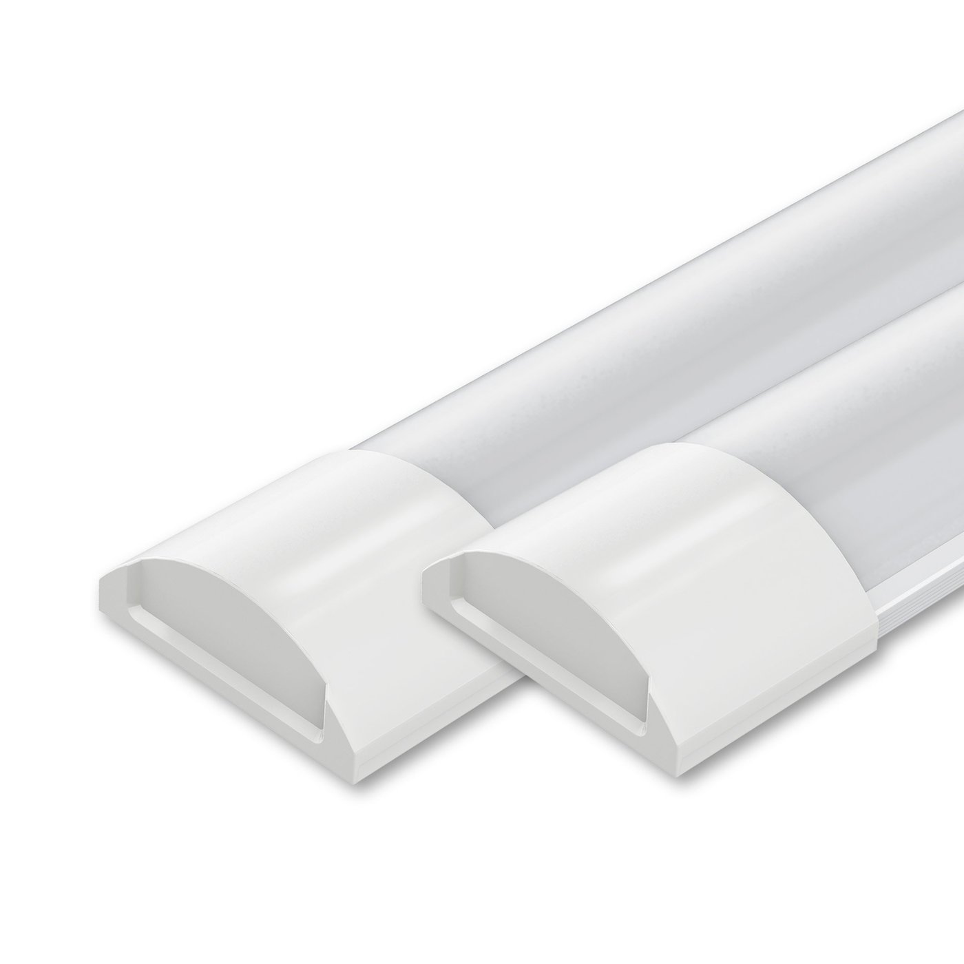 2 pack - LED Lichtleiste 60 cm - 15W - 120 lm/W - 6500K - 1800 Lumen