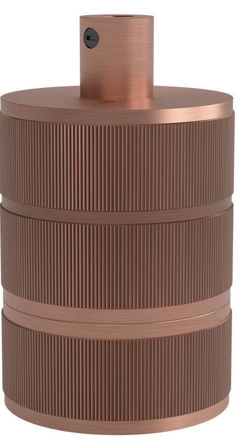 Calex Oprawka - Lampa E27 – Ø48mm – H63mm - Miedź