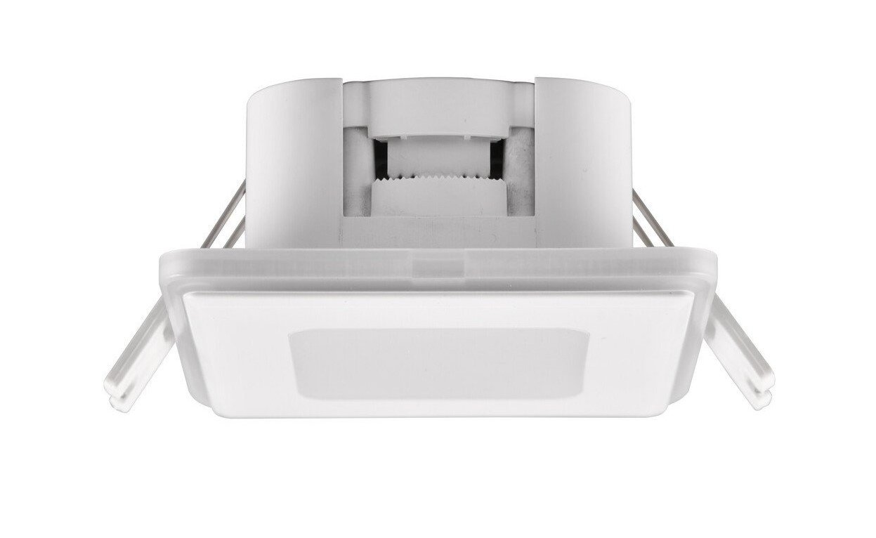 Lampa Wpuszczana w Sufit LED Matowa Biała - 5W - IP44 - 3000K - Odchylenia