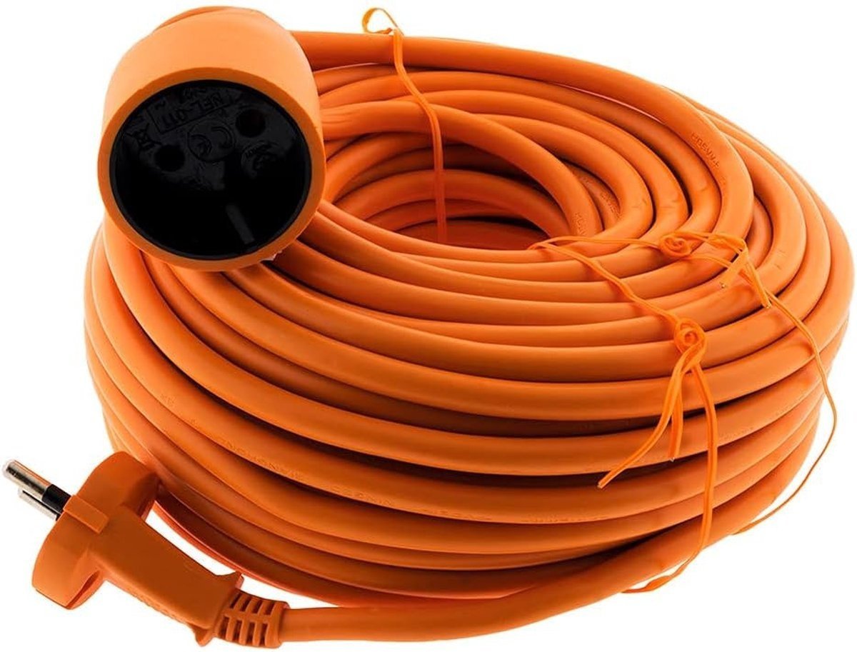 Câble de Rallonge Calex - 15M - IP20 - Orange