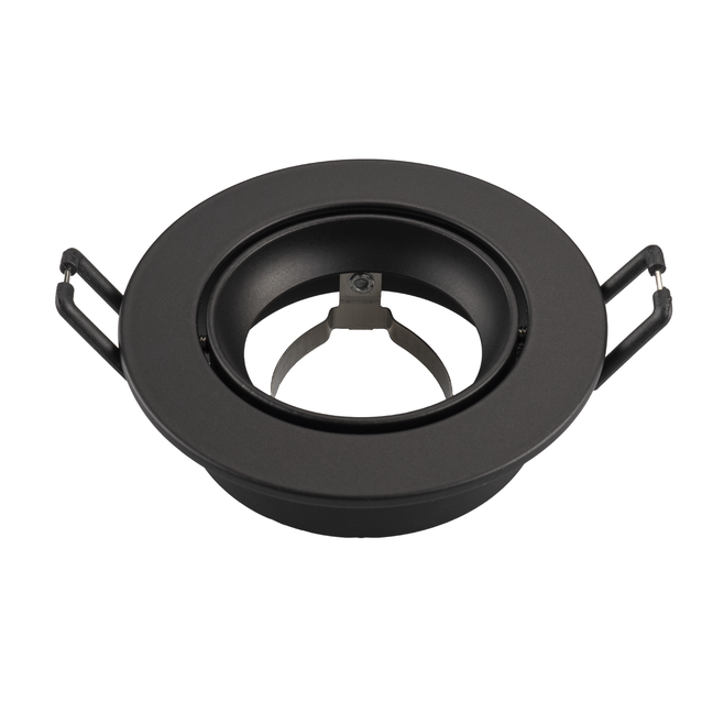 GU10 Support de spot - Ampoule GU10 - Rio - Noir - Ø85mm