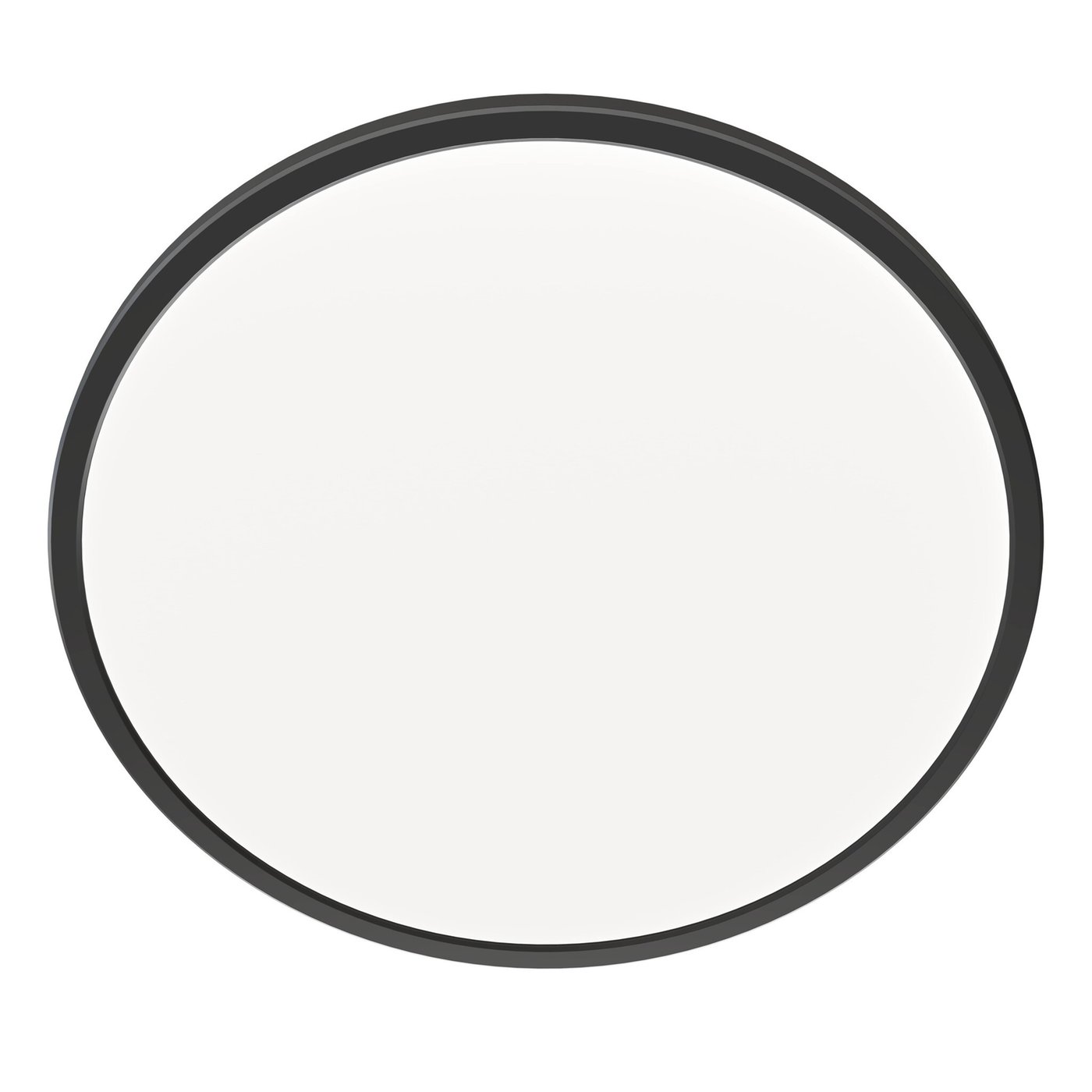 Lampa Sufitowa do Łazienki - 24W - 2040 Lumenów - Czarny - Ø42 CM - IP44 Wodoodporność - 2700K - Lampa Sufitowa LED