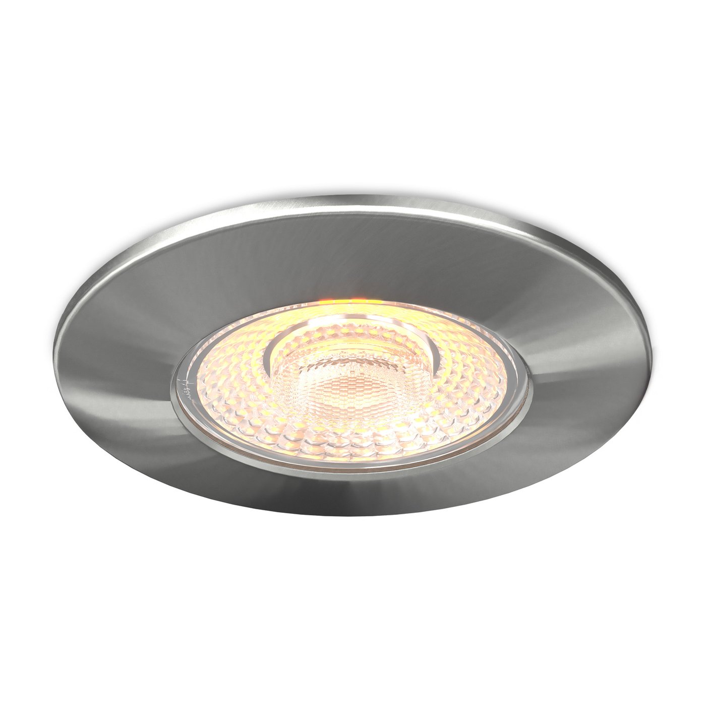 Lampy Wpuszczane w Sufit LED - Ściemniane - IP65 - 5W - CCT - Nikiel - Ø75 mm - 5 lat gwarancji - Do łazienki