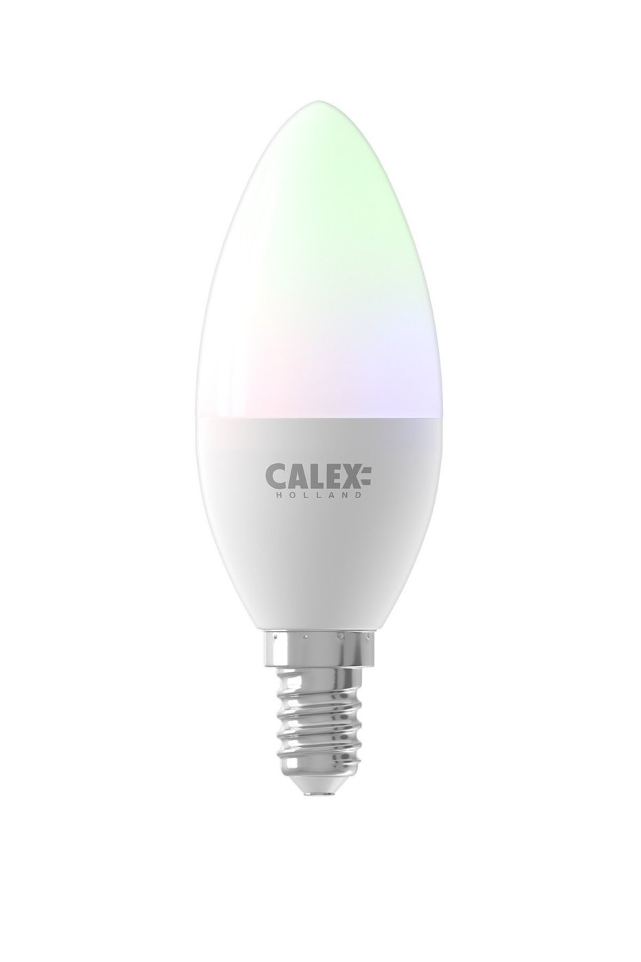 Calex Smart LED-lampa RGB + CCT – E14 – 5W – 470 lumen – 2200–4000K