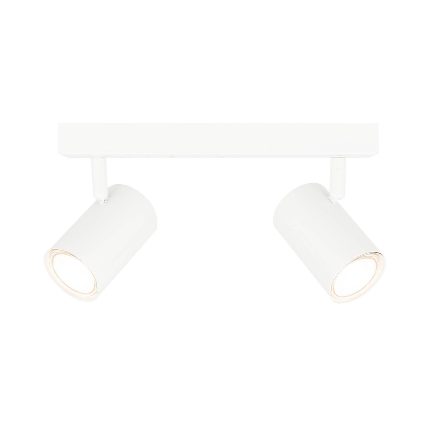 Reflektory sufitowe LED - Biała - 3W - 4000K - ściemniany - Duo - Uchylna