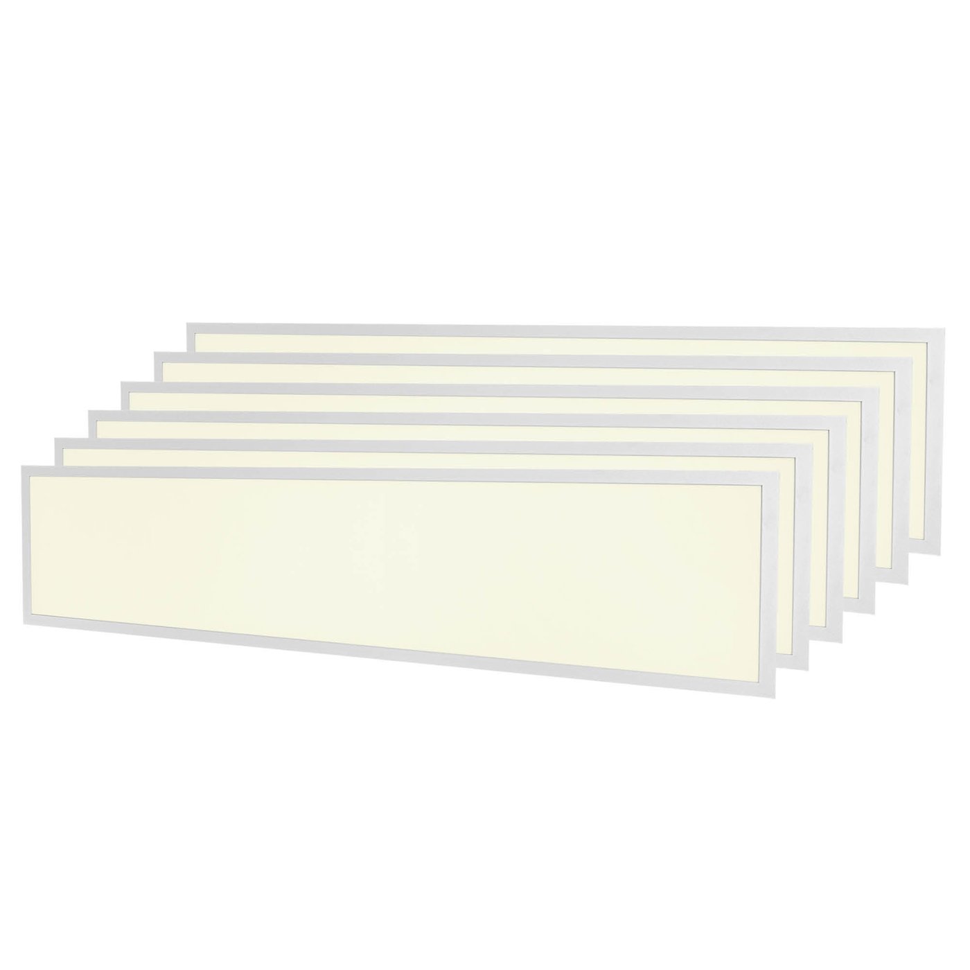 6x Panel LED 120x30 - Lumileds - 36W - 117 Lm/W - 3000K - UGR <22 - 5 lat gwarancji