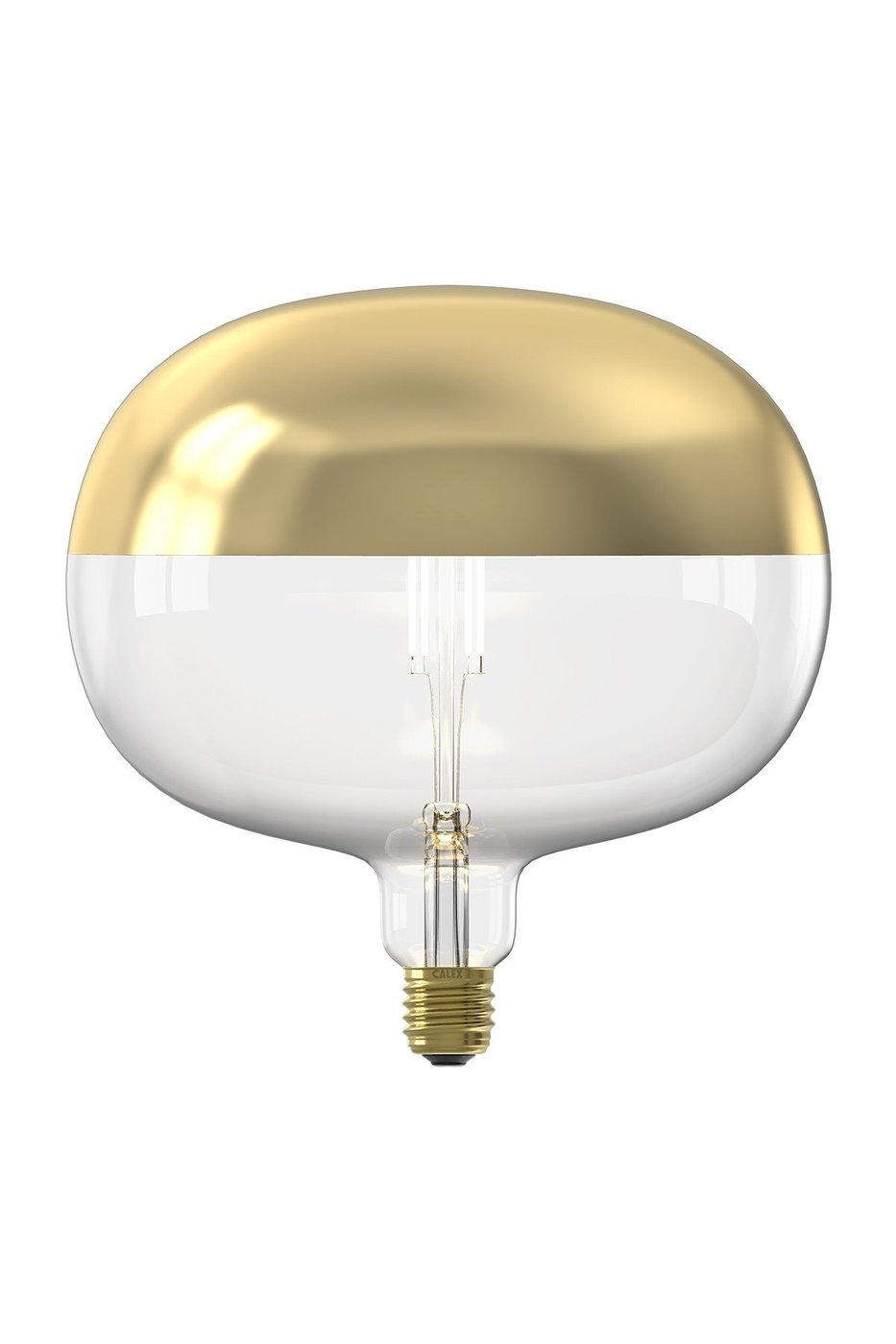 Calex Boden XXL Top Mirror - E27 - 360 Lumen – Gold