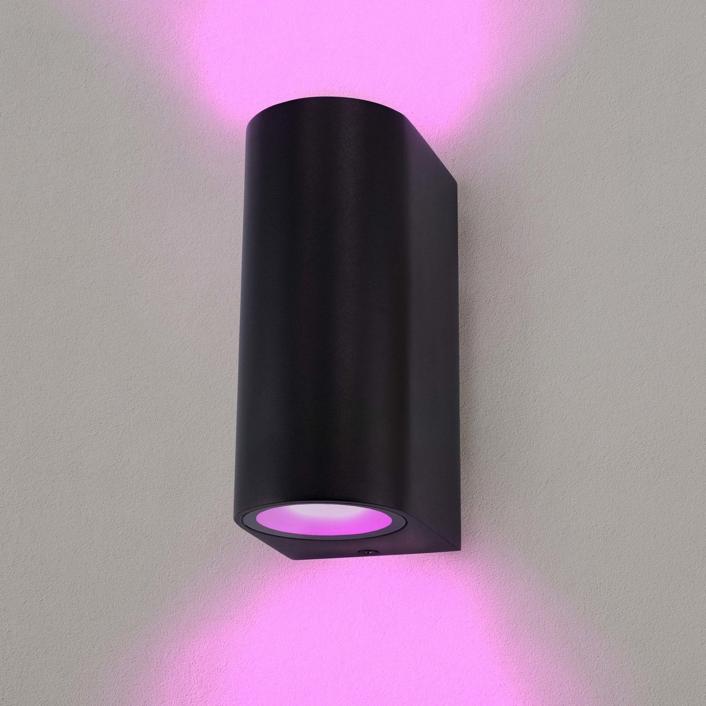 Inteligentna lampa ścienna - Santa Barbara Nero