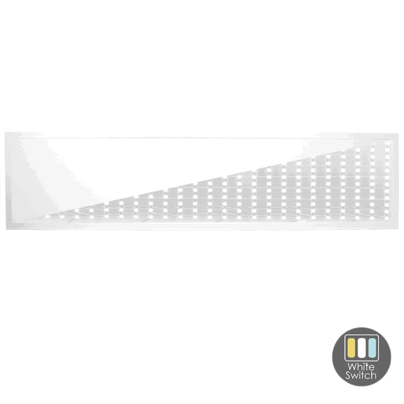 Panel LED 150x30 - UGR <21 - 40W - 100 Lm/W - 3000K/4000K/6000K - Przełącznik Biały - 3 lata gwarancji