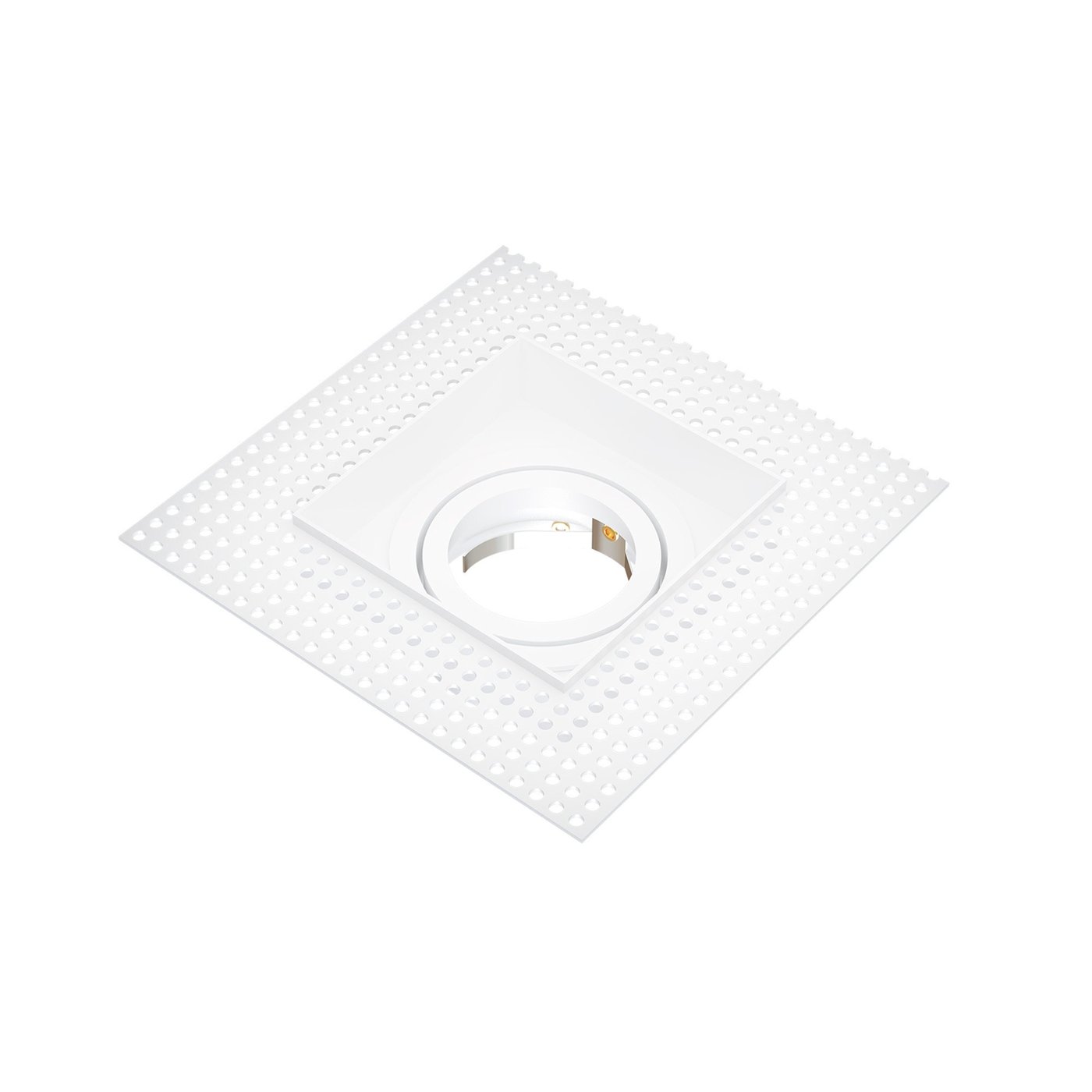 Spot Encastrable LED - Dimmable - Sans bordure - Blanc - Raccord GU10 - 130x130 mm