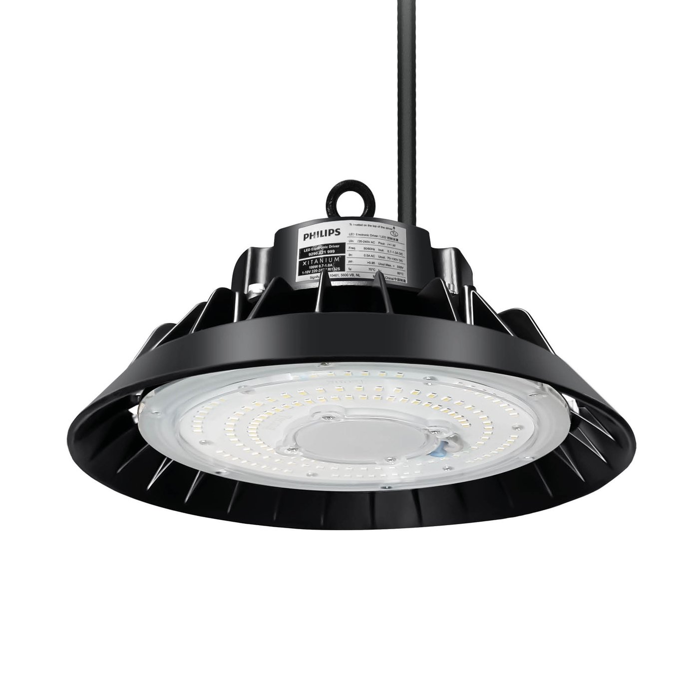 LED High Bay 240W - lampa przemysłowa LED - sterownik Philips - 120° - 150Lm/W - 6000K - IP65 - możliwość ściemniania - 5 lat gwarancji