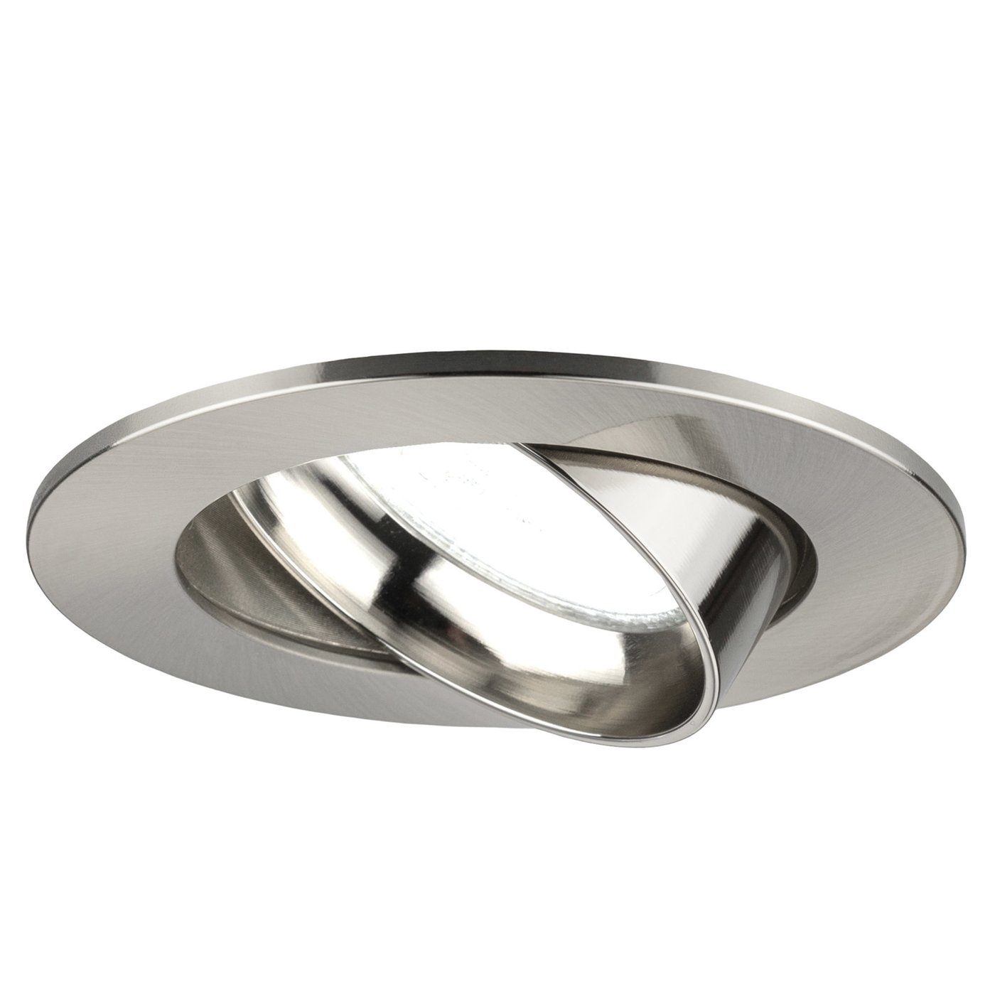 Lampy Wpuszczane w Sufit - Stal Nierdzewna - Rio - ściemniane - 5W - 6500K - ø85mm