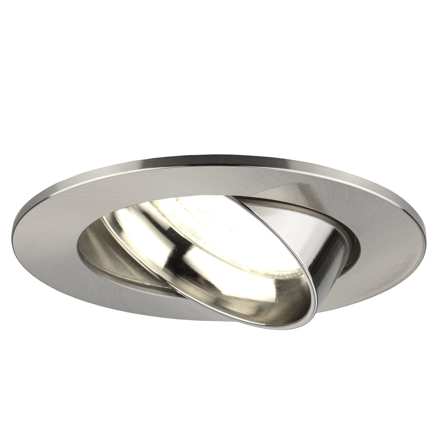 Lampy Wpuszczane w Sufit - Stal Nierdzewna - Rio - ściemniane - 3W - 4000K - ø85mm