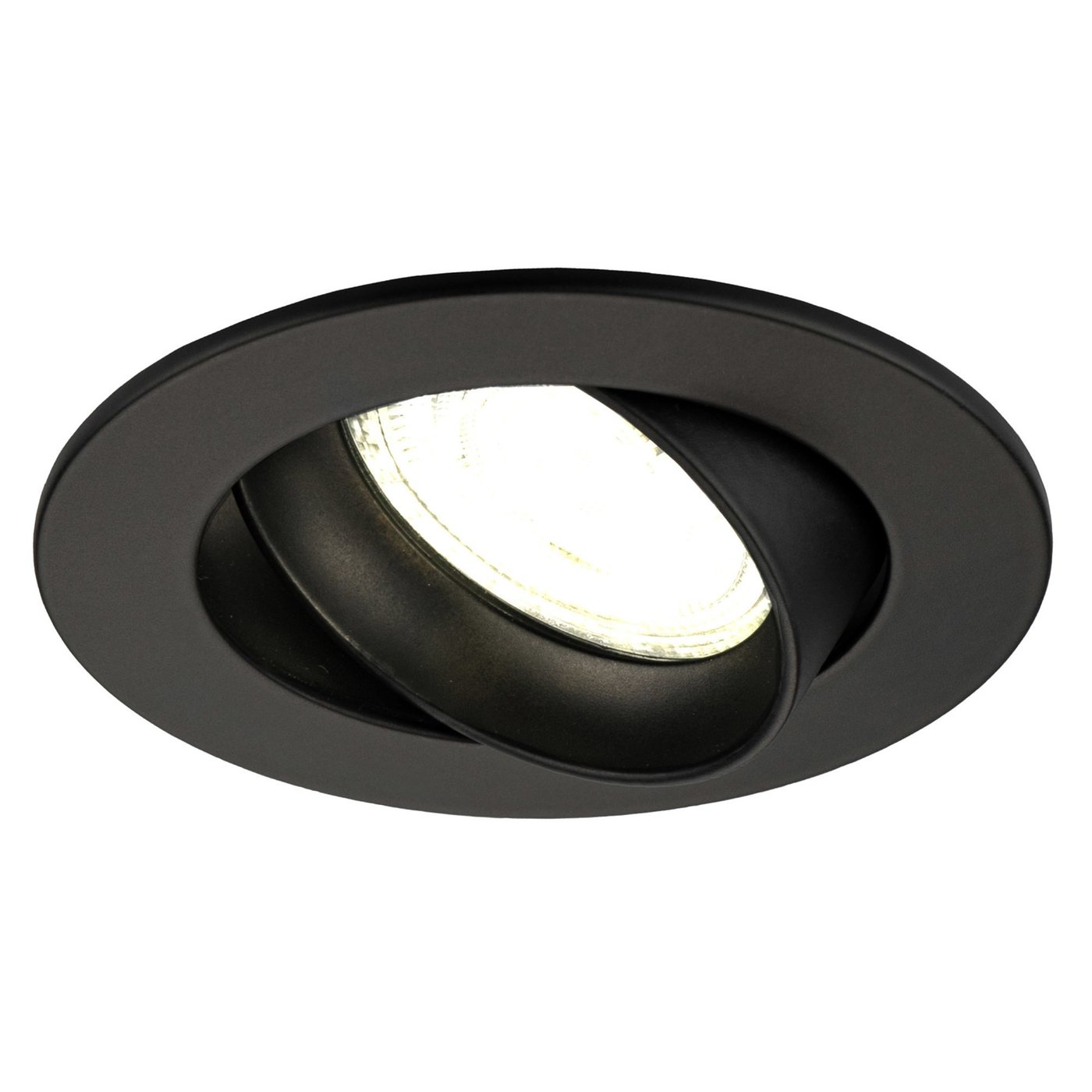 Foco Empotrable LED Regulable Negro - Río - 3W - 4000K - ø85mm