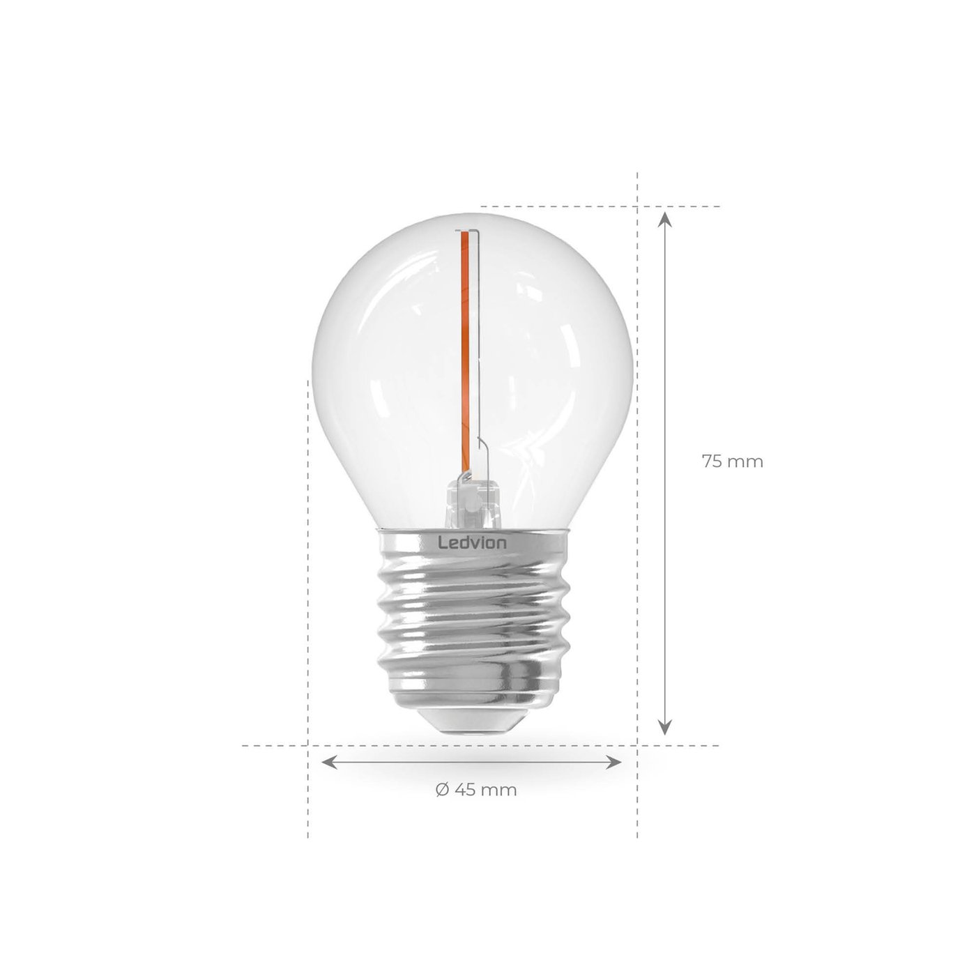 Licht-Erlebnisse Lampadina LED E27 12W - 1055 Lm Luce Bianca Calda 2700K, Forma A Pera - 2