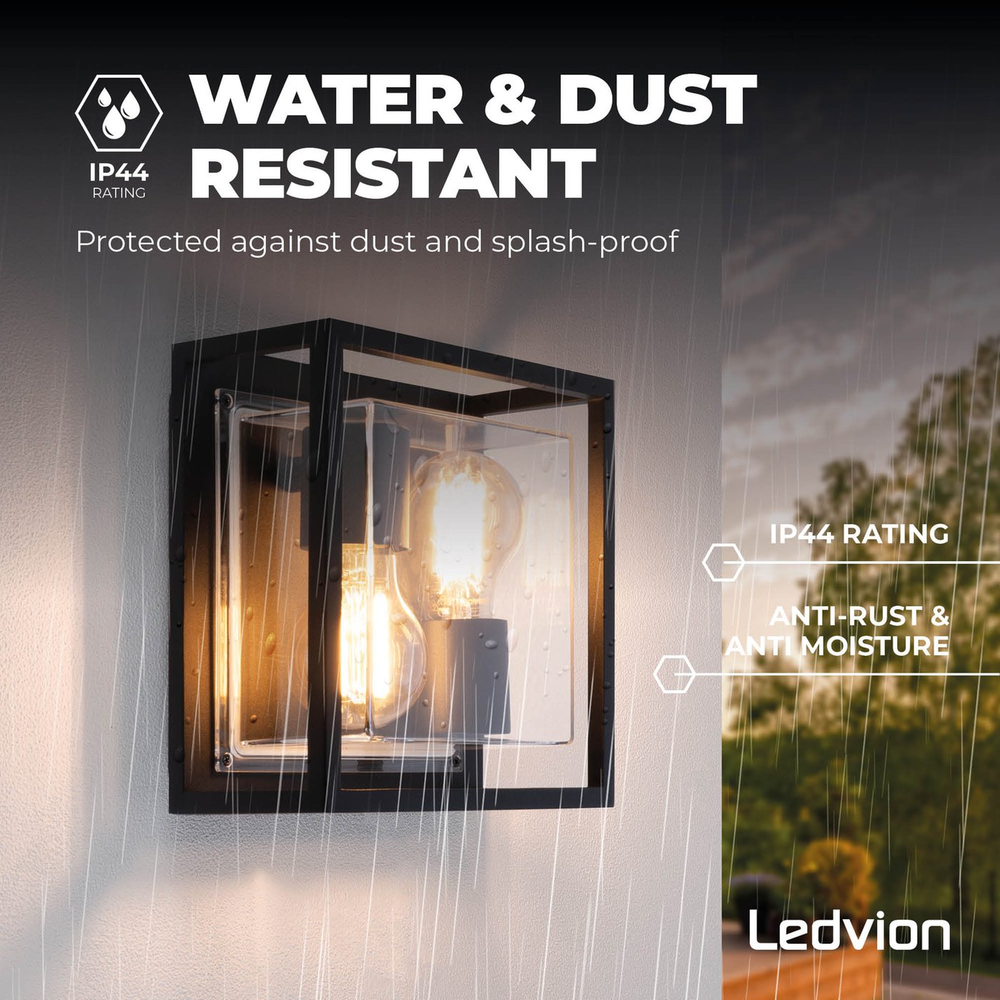Aplique De Pared, Metal , Negro Blanco, 28x15x44, Casquillo 2 X E 27 Max 40 W