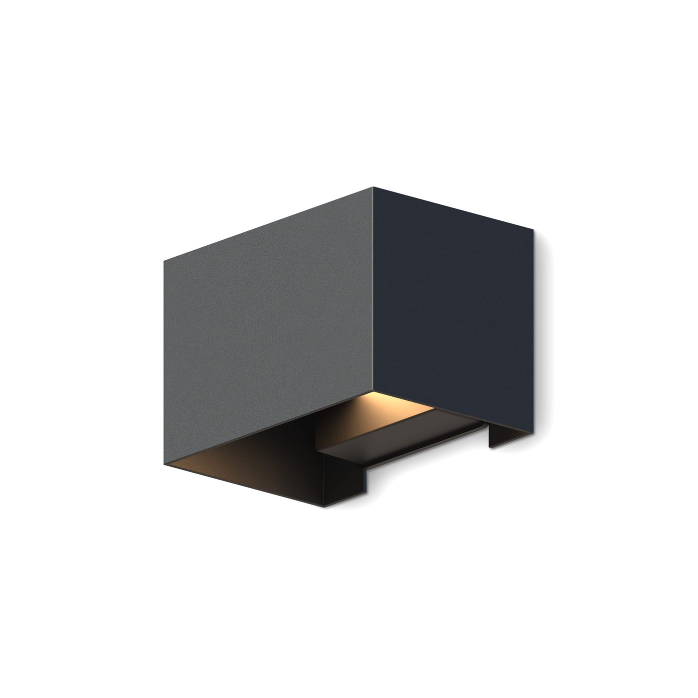 Calex Applique Murale LED - Deux Faces - 7W - 3000K - IP54 - Noir