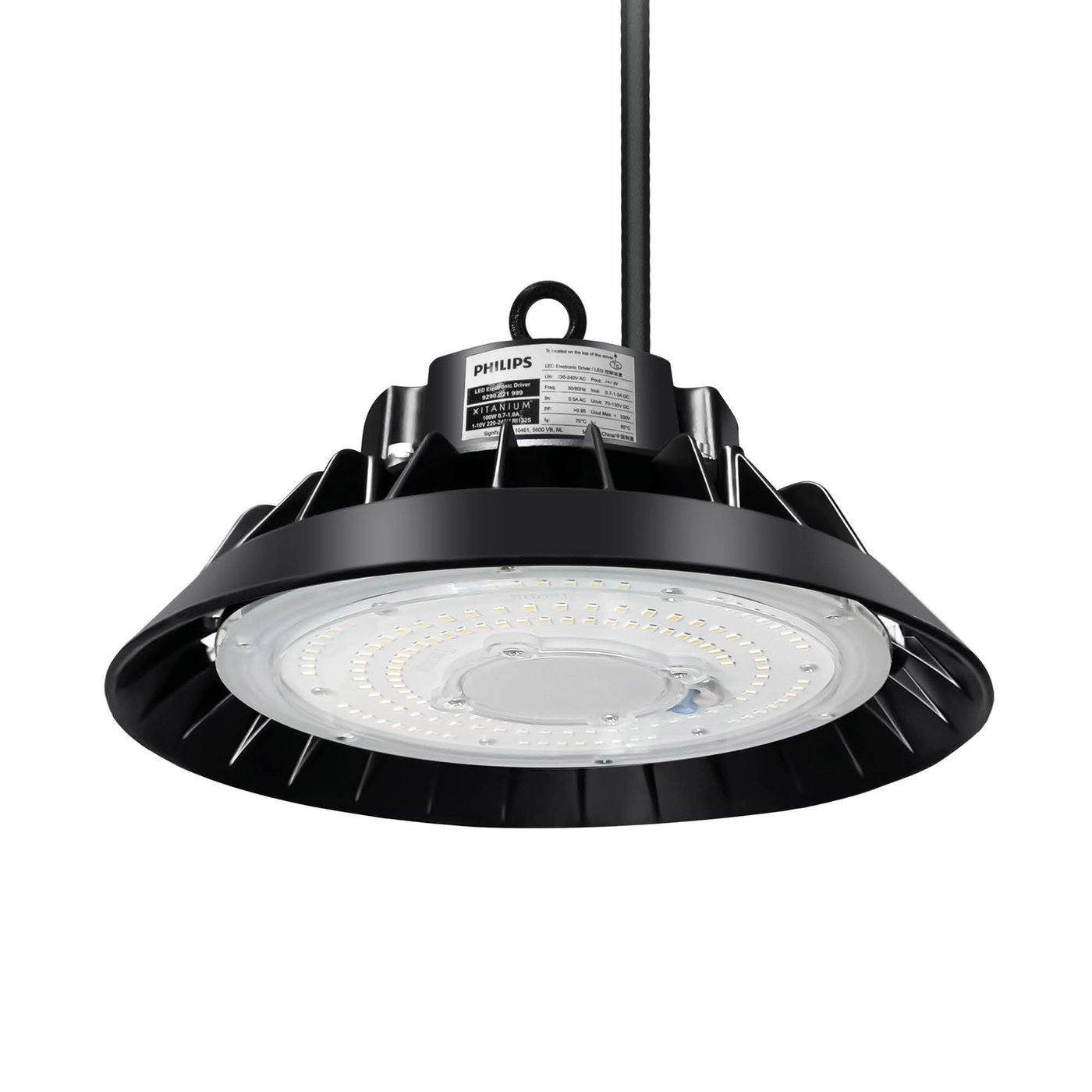 LED High Bay 240W - lampa przemysłowa LED - sterownik Philips - 120° - 150lm/W - 4000K - IP65 - możliwość ściemniania - 5 lat gwarancji