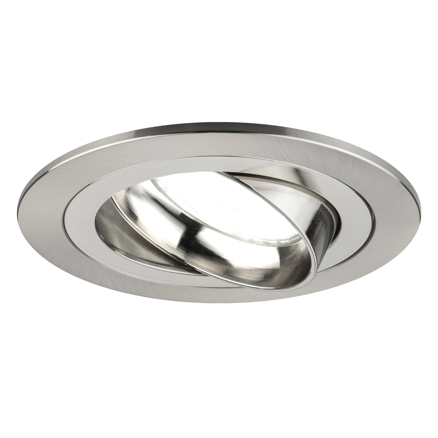 Lampy Wpuszczane w Sufit - Stal Nierdzewna - Tokio - ściemniane - 5W - 6500K - ø92mm