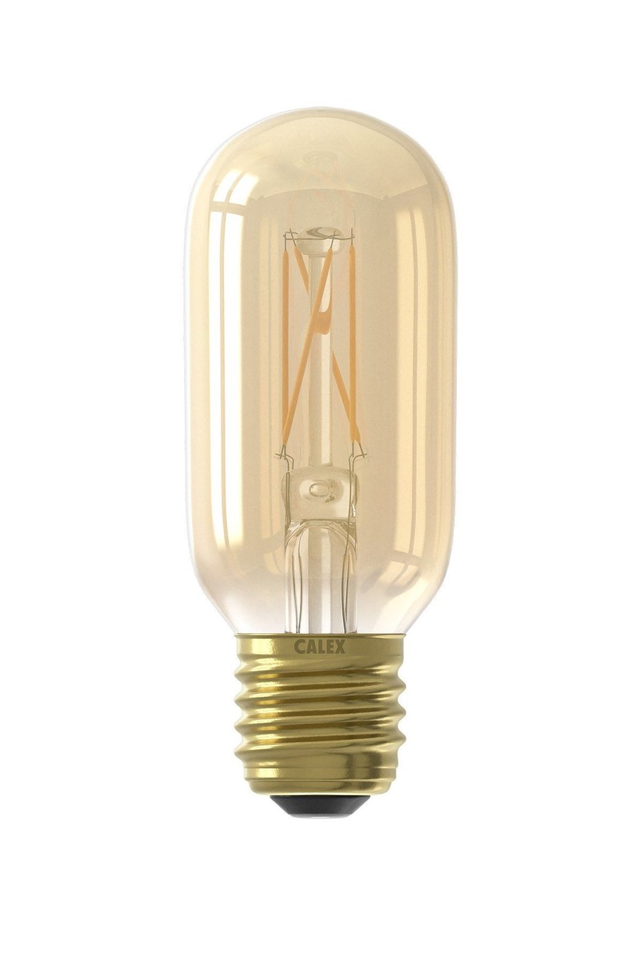 Calex Ampoule LED Tubular Chaude Ø45 - E27 - 250 Lm - Or - Lampe Vintage