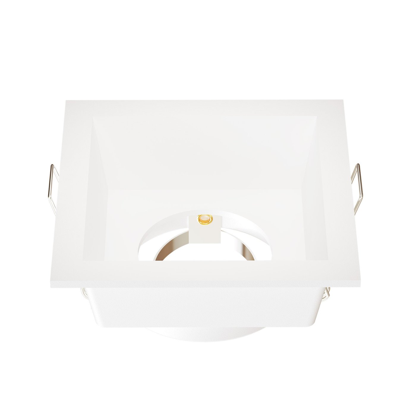 LED Einbaustrahler Dimmbar - Weiß - Quadrat - GU10 Fitting - 85x85mm