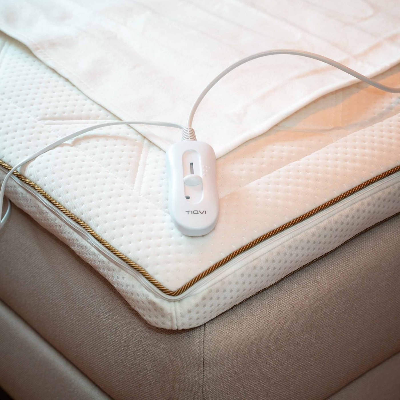 Coperta Elettrica Wireless 20000mAh - 110x132cm, 8 Zone Riscaldamento | 3 Livelli Temperatura - Foto 5