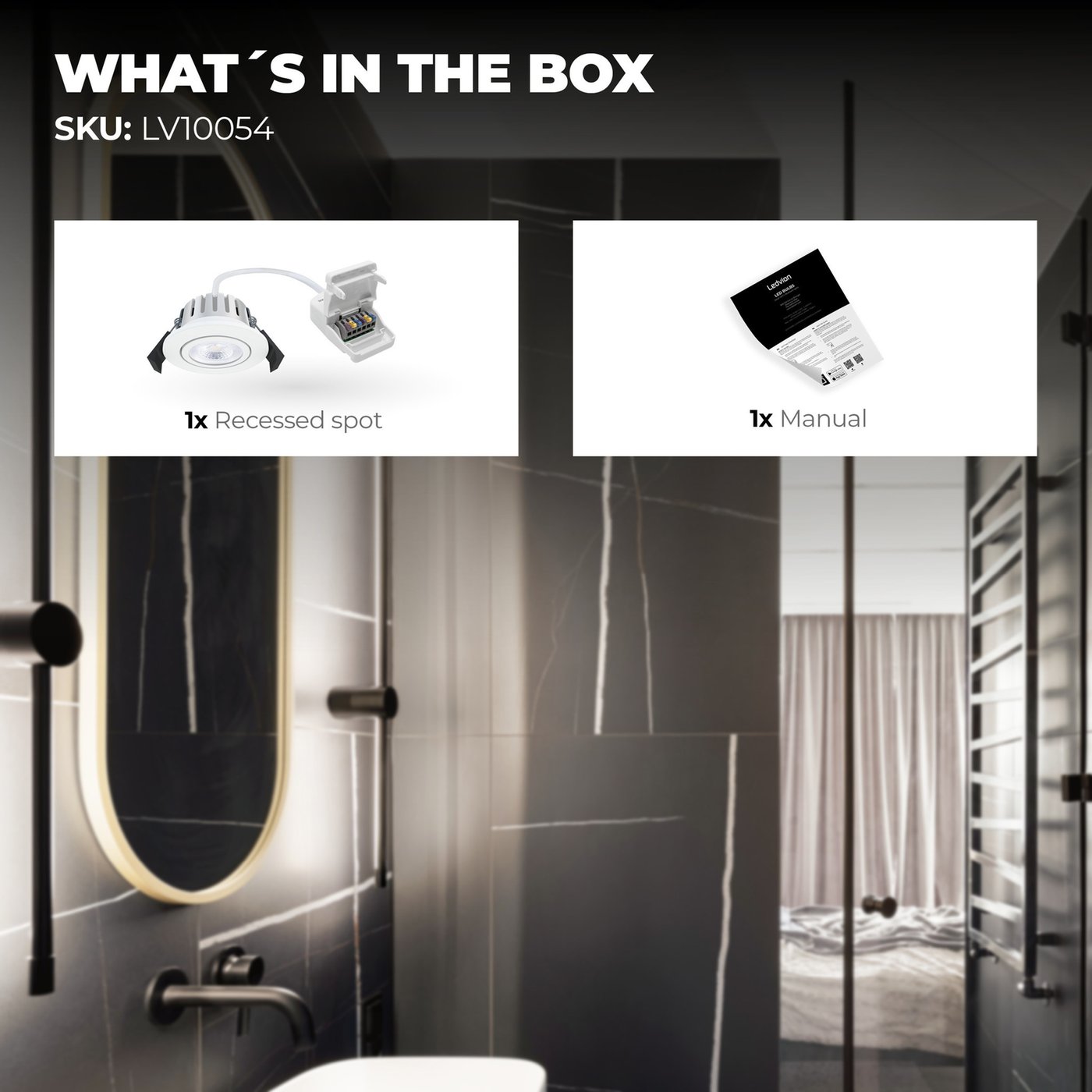 Proiettore LED da esterno Sky 10W IP65 5000K bianco