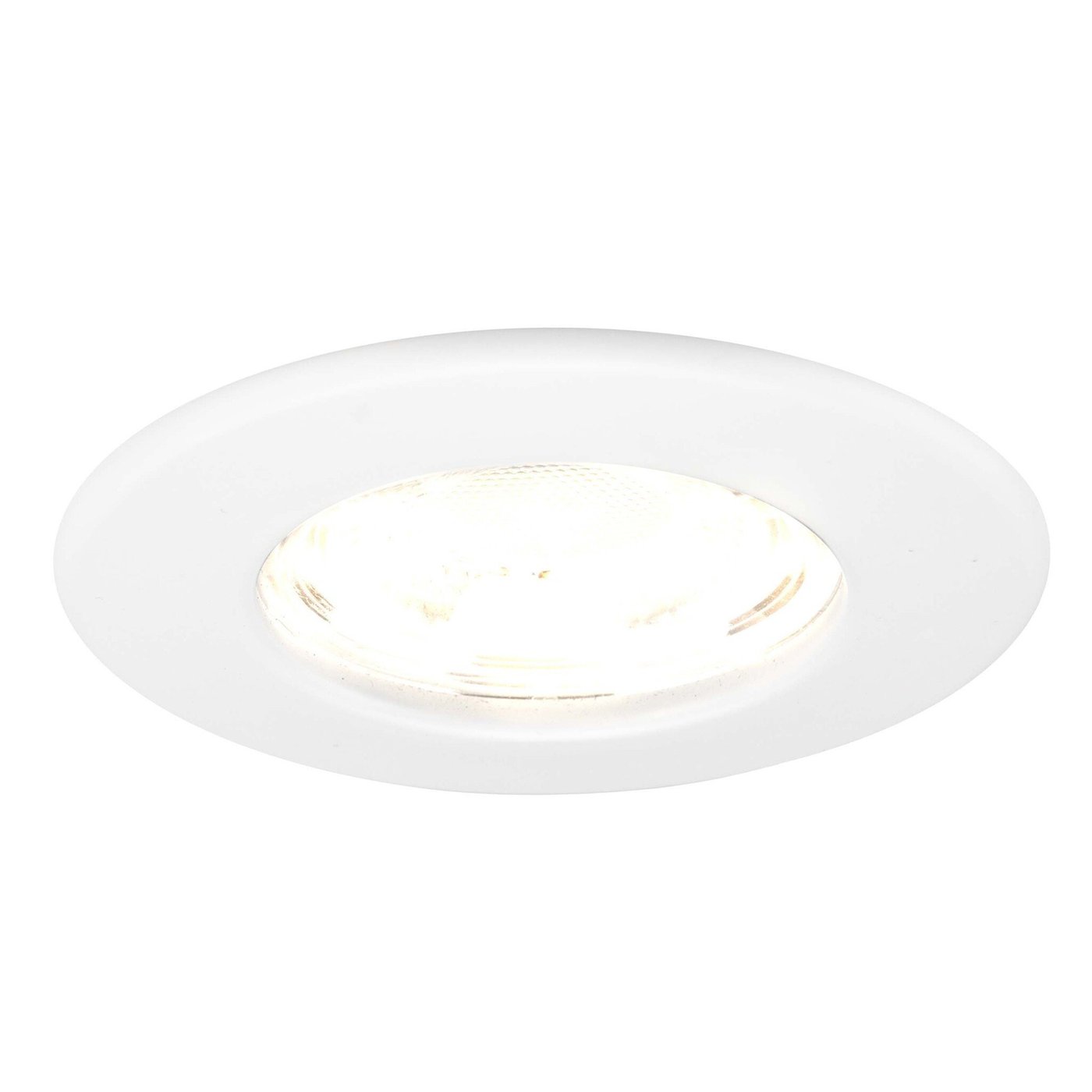 Dimmbare LED Einbaustrahler Weiss - IP65 - 5W - 2700K - 5 Jahre Garantie - Geeignet für das Badezimmer