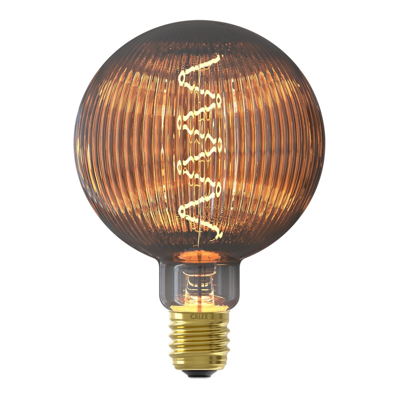 Calex Nantes Filamento G125 - E27 - 4W - 1800K - 40 Lumen - Fumè