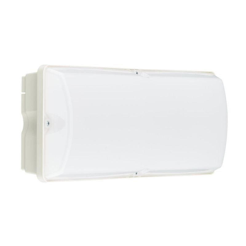 Philips Kwadratowa Oprawa LED z Czujnikiem Ruchu - IP65 - Ledinaire - 6W - 600 Lumenów - 3000K