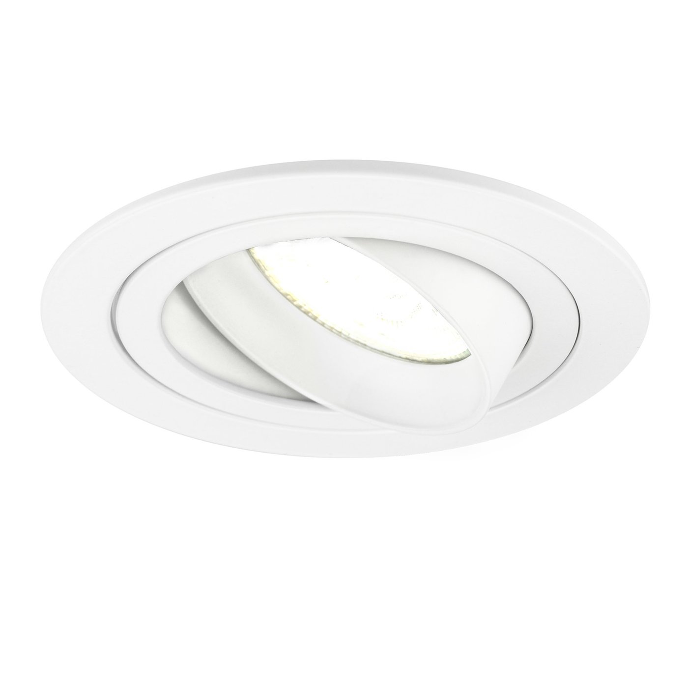 Lampy Wpuszczane w Sufit - Białe - Tokio - ściemniane - 3W - 4000K - ø92mm
