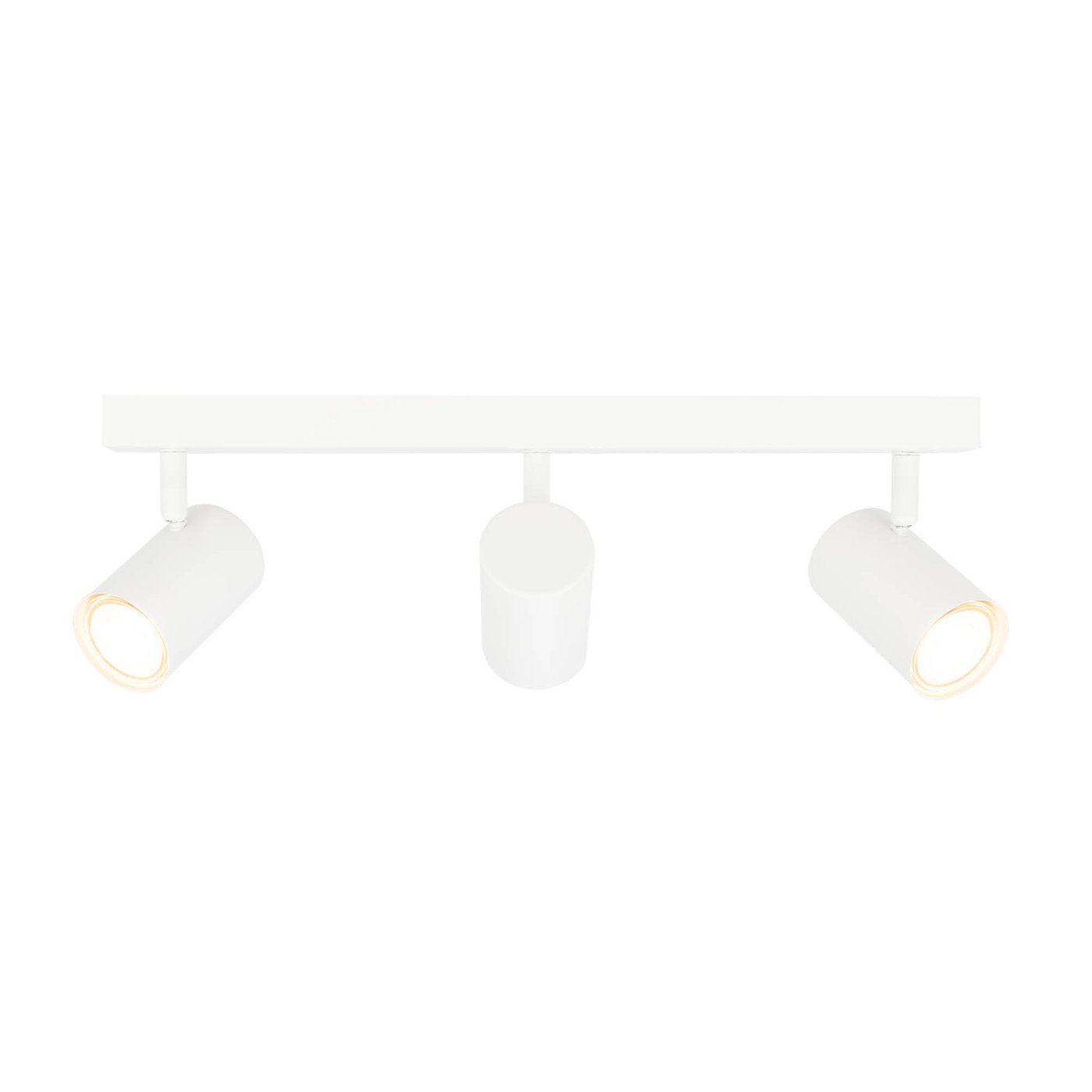 LED Plafondspot Wit Trio - Kantelbaar - Dimbaar - GU10 fitting – Opbouw