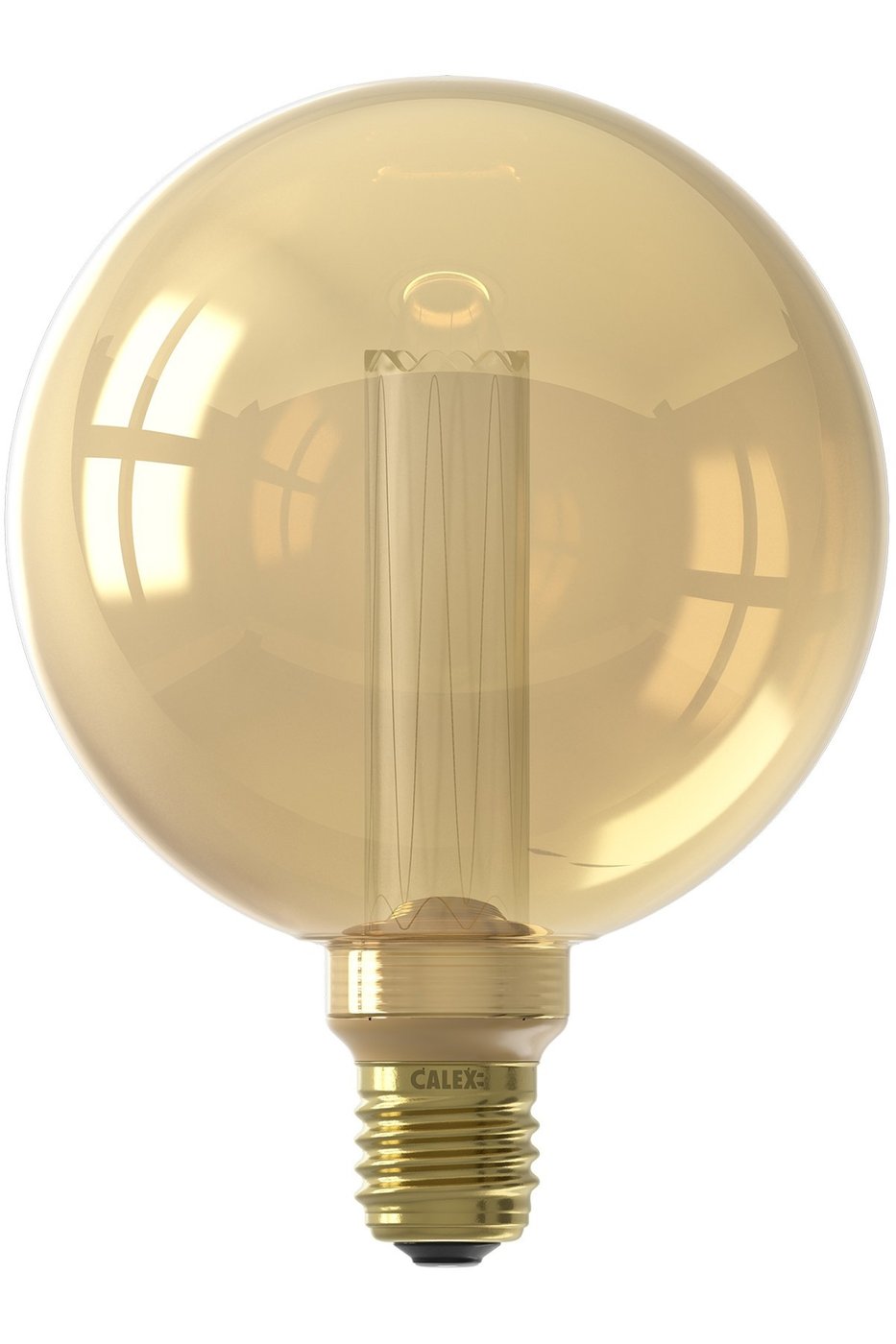 Lampa LED Calex Globe G125 - E27 - 3.5W - Złota - Możliwość ściemniania