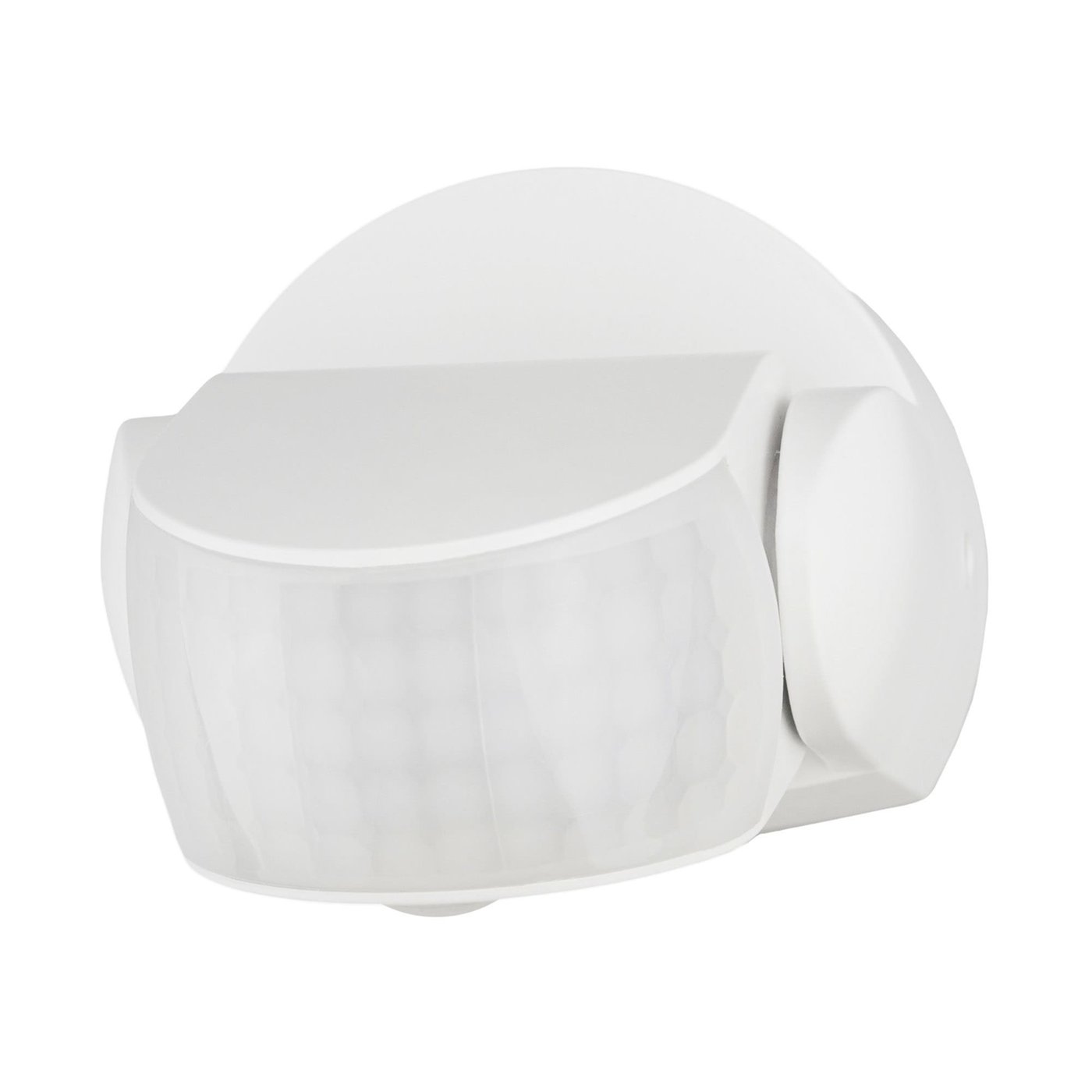 Czujnik ruchu 180° z czujnikiem zmierzchu - zasięg 12M, maks. 600W - IP65 - Biały