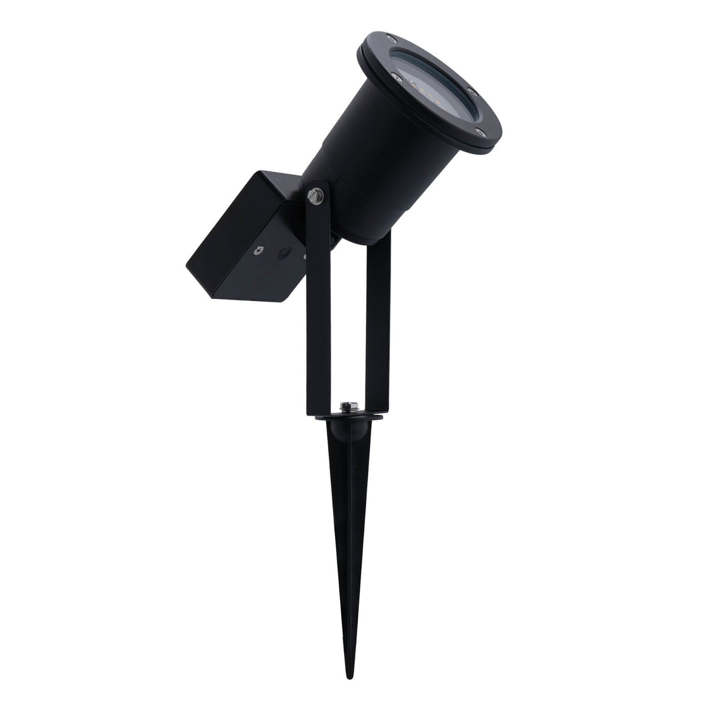 LED Solar Gartenstrahler - Schwarz - IP44