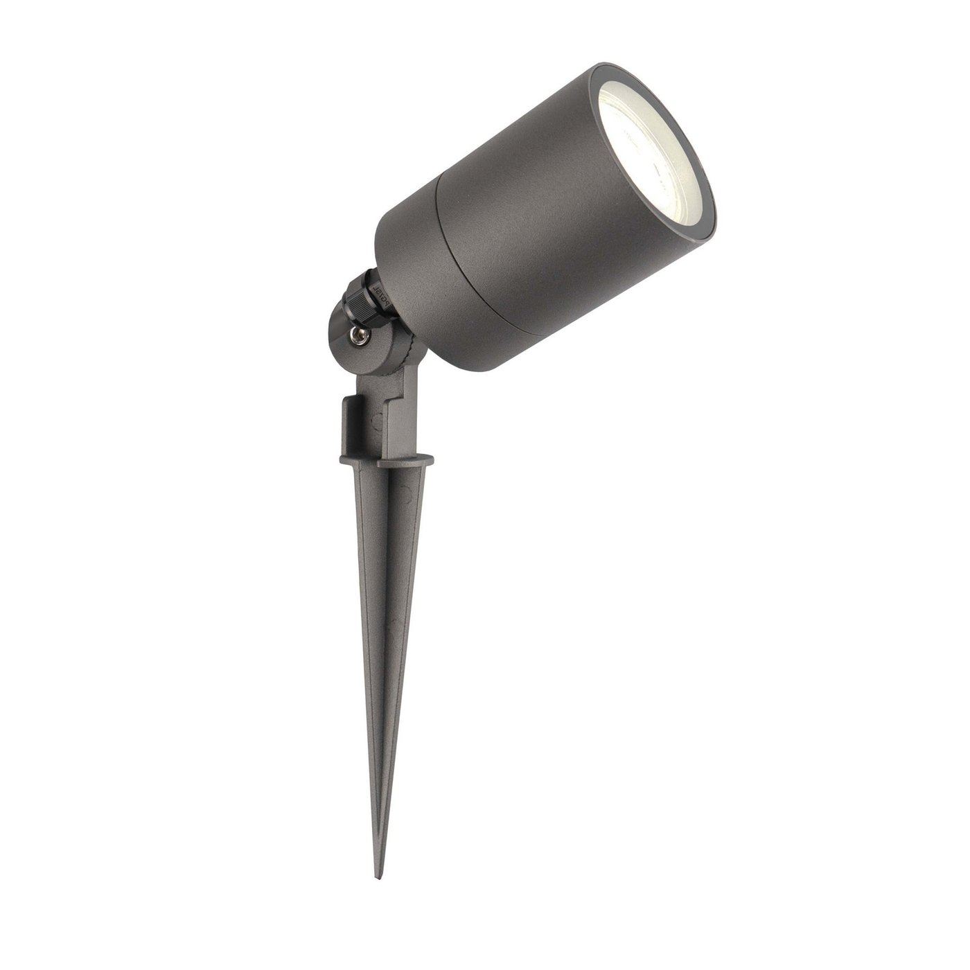 Zewnętrzny Reflektor Ogrodowy LED -  Antracyt - IP65 - 3W - 6500K - Kabel zasilający 2 metry